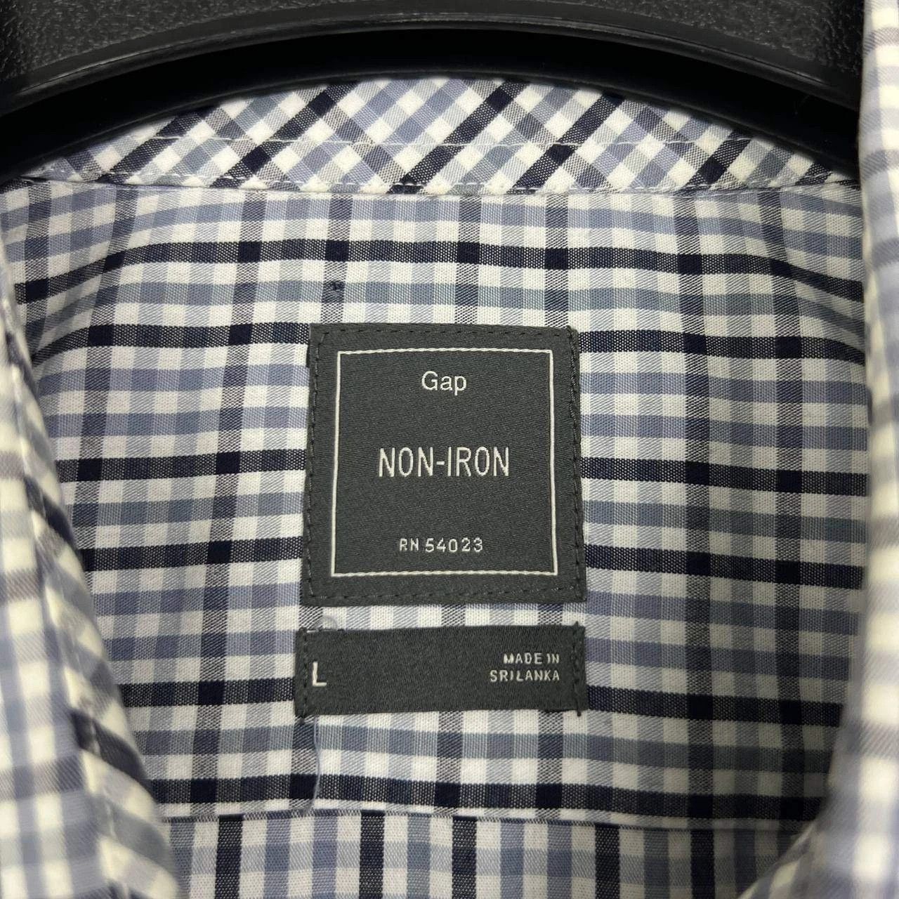 Gap Gap Button Up Shirt Men Gingham Non-Iron Collared Cotton L Size US L / EU 52-54 / 3 - 8 Thumbnail