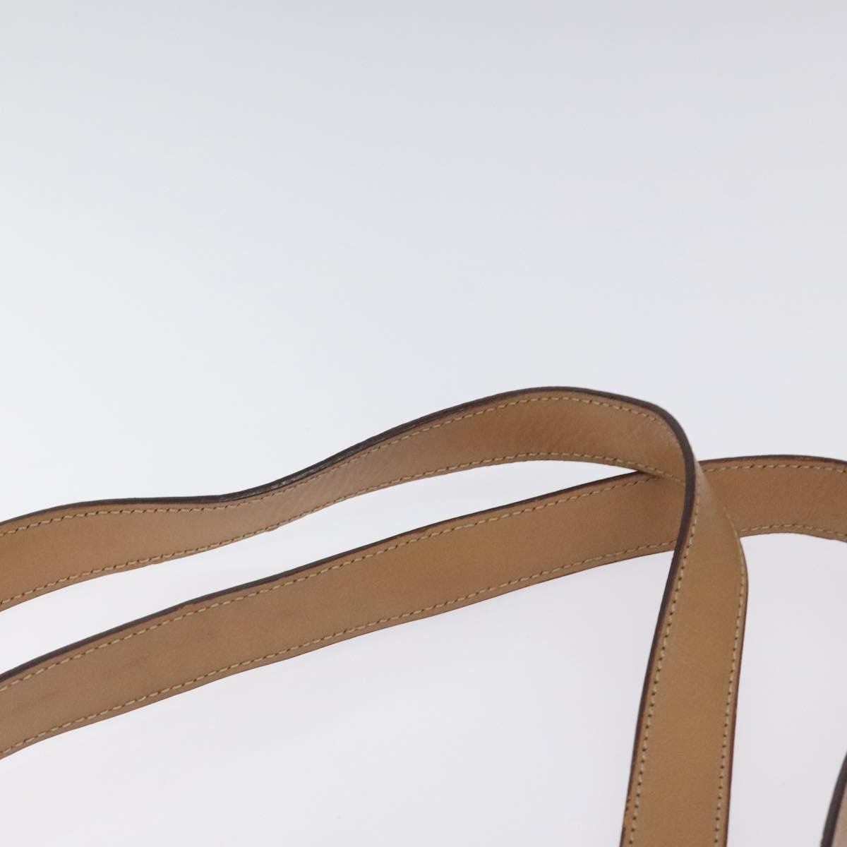Celine CELINE Macadam Canvas Shoulder Bag Pvc Brown Gold Size ONE SIZE - 8 Thumbnail