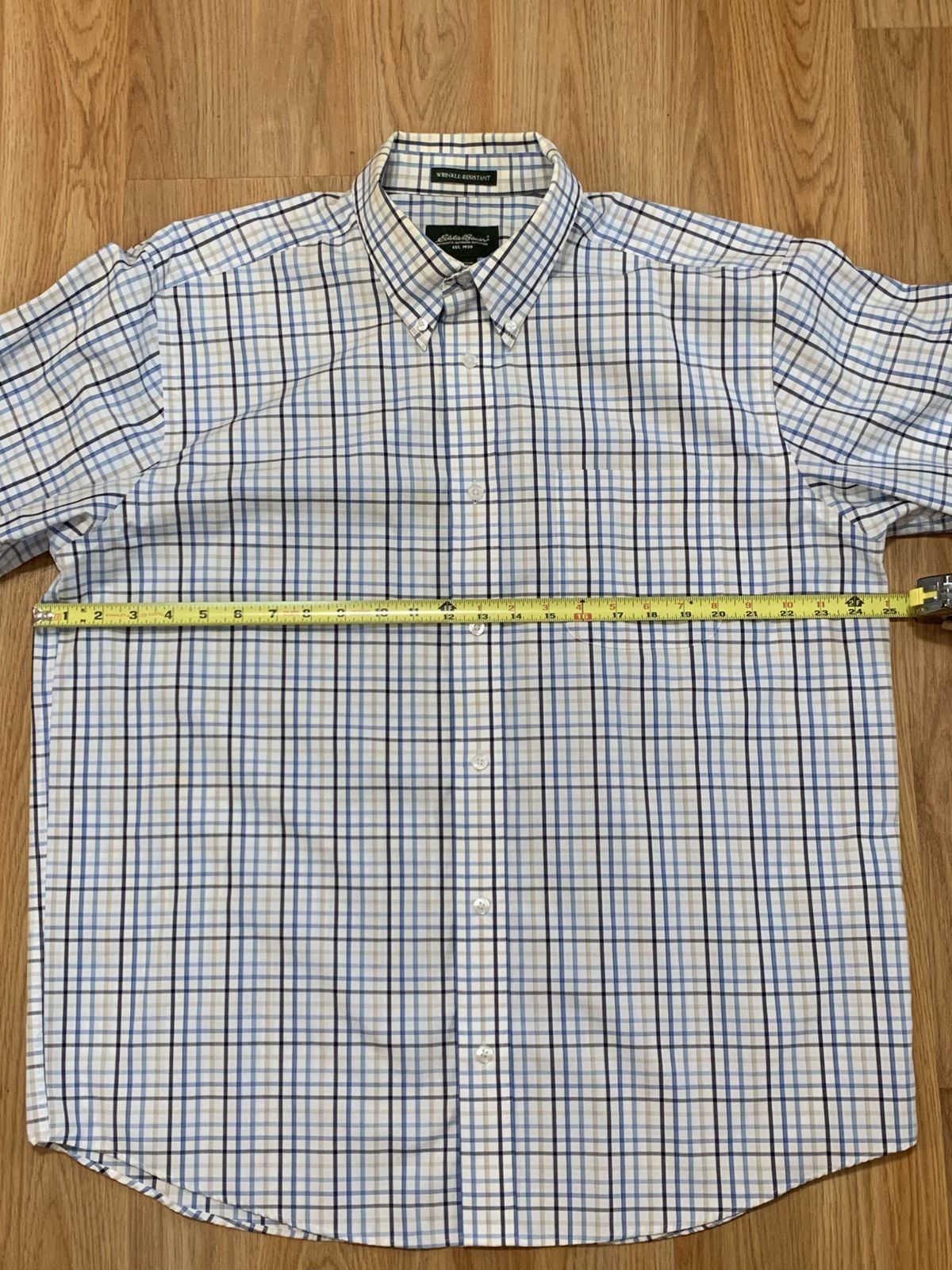 Eddie Bauer SzL-Eddie Bauer Long Sleeve Plaid Button Up Plaid Size US L / EU 52-54 / 3 - 8 Thumbnail