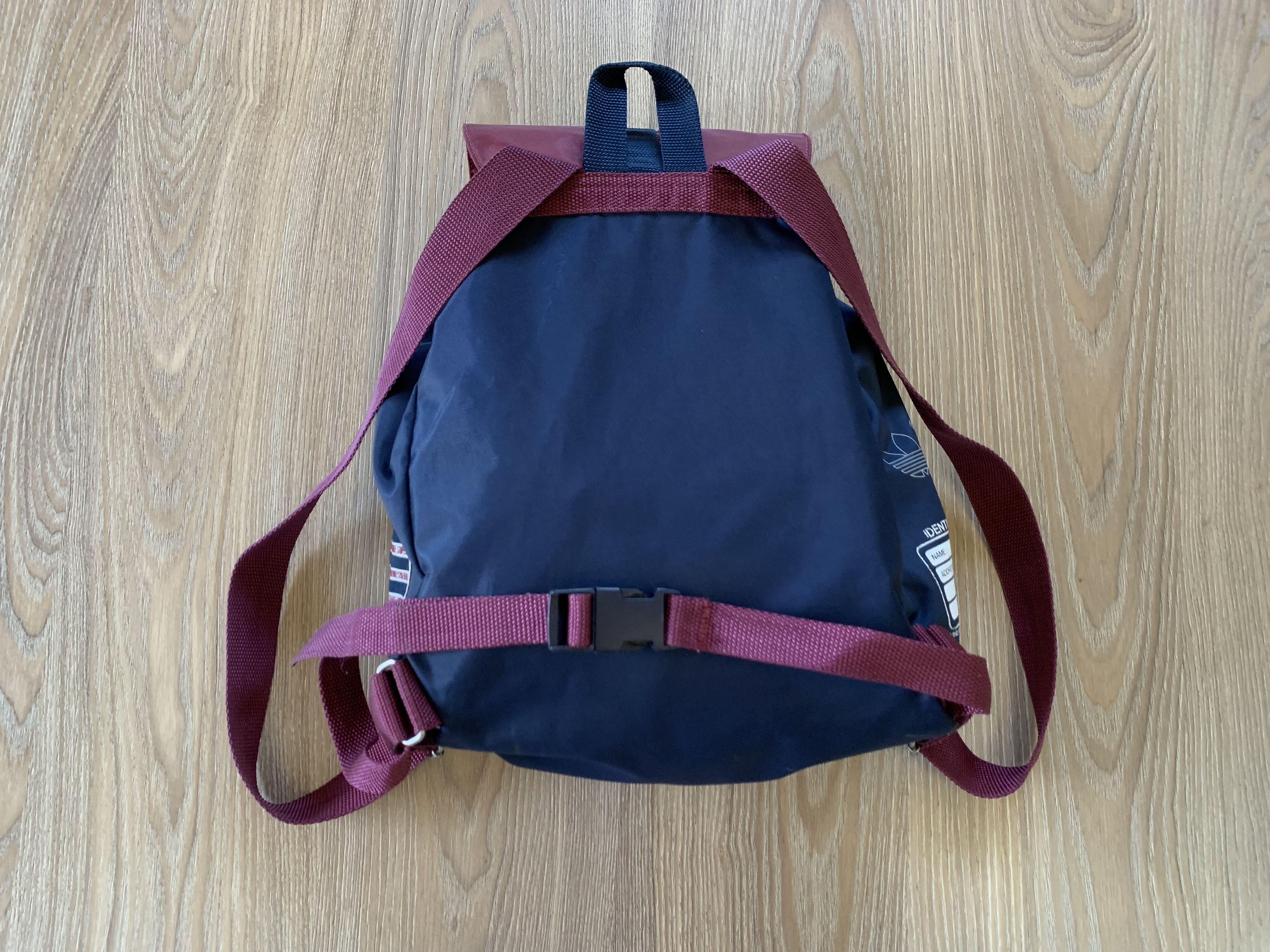 Adidas Rare Adidas New York Training Retro Backpack Size ONE SIZE - 3 Thumbnail