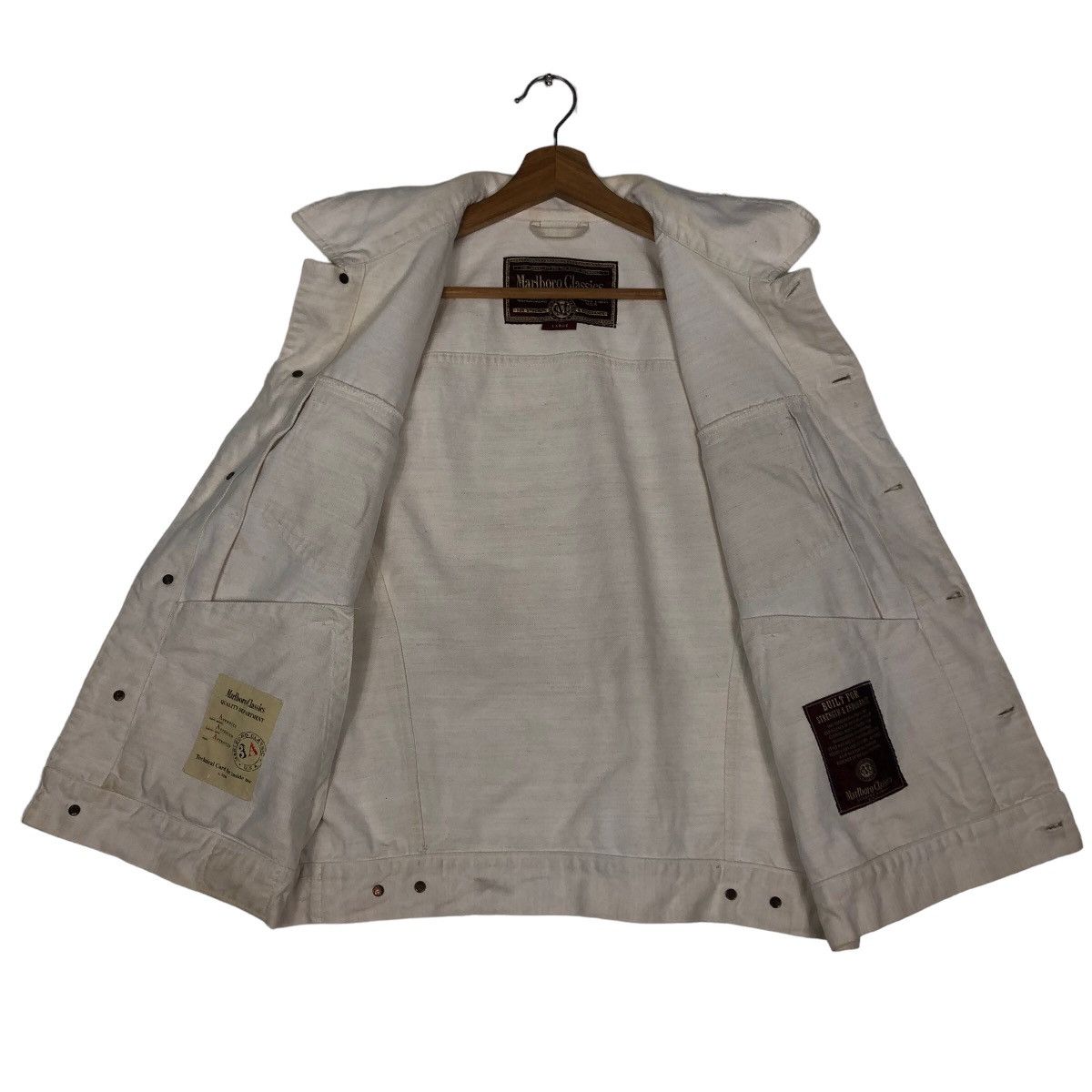Japanese Brand 🔥Vtg Utility Vest Jacket Marlboro Classic Size US L / EU 52-54 / 3 - 11 Thumbnail
