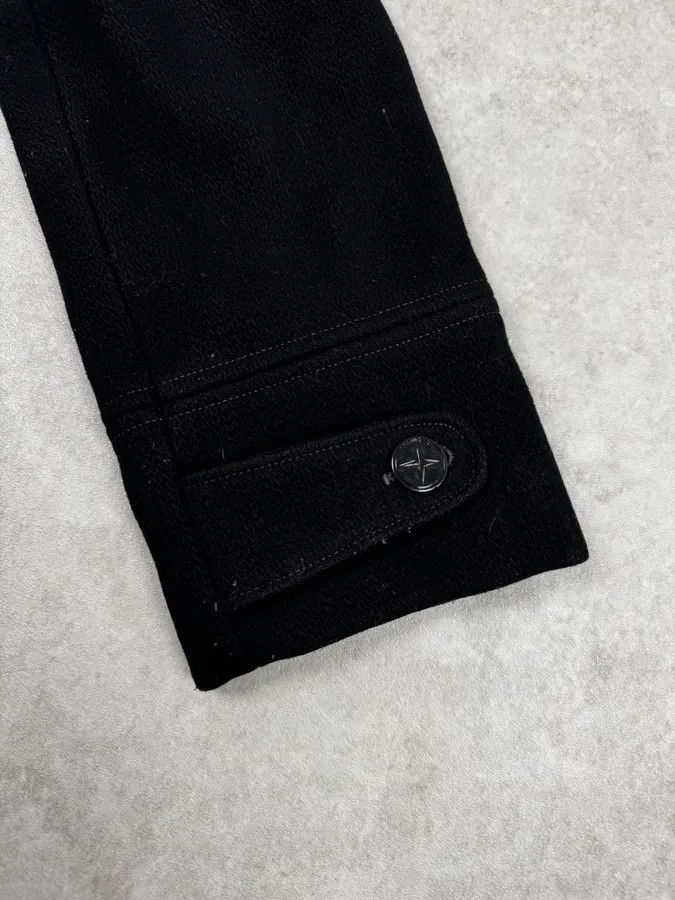 Stone Island Stone Island Black Classy Caban Wool Jacket Size US M / EU 48-50 / 2 - 14 Thumbnail