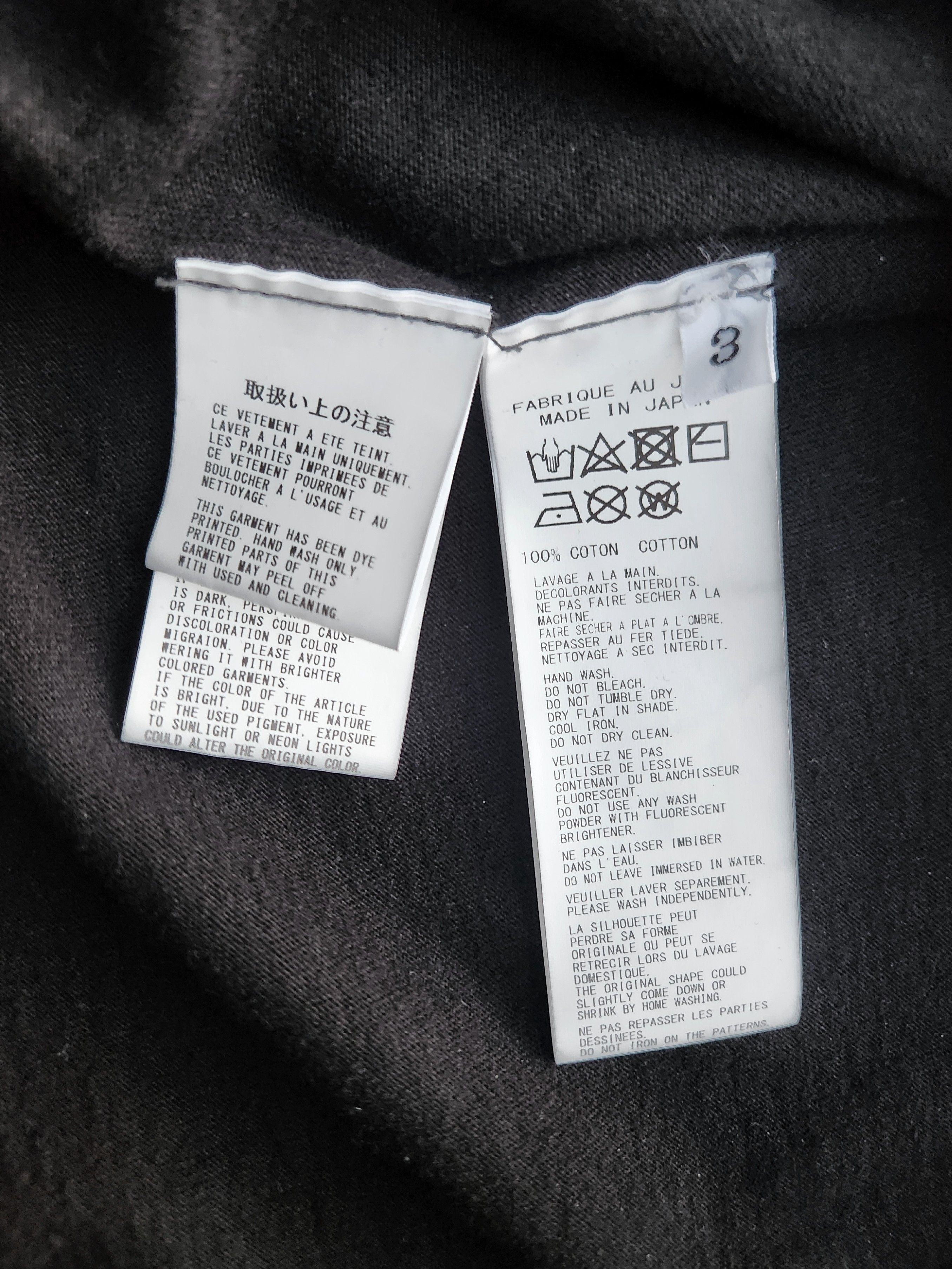 Yohji Yamamoto Yohji Yamamoto Pour Homme "Bohemian Shotgun" Graphic Tee Size US L / EU 52-54 / 3 - 4 Thumbnail