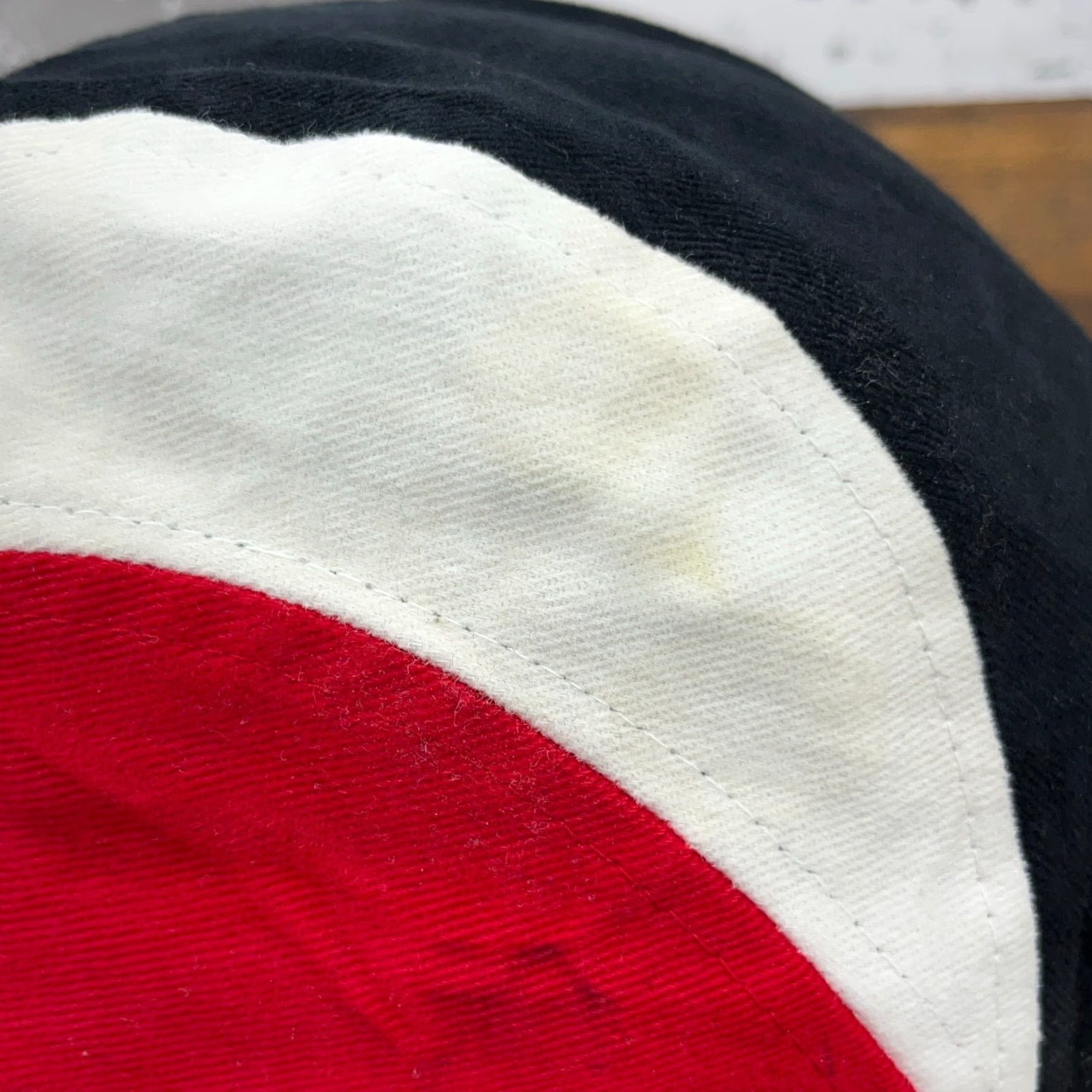 Vintage Vintage Chevrolet Racing Hat Cap SnapBack 5 Panel Chevy 90s Y2K Black Red White Mens One Size Black Racing Champions Snapback Twill Cotton Hat Size ONE SIZE - 7 Thumbnail