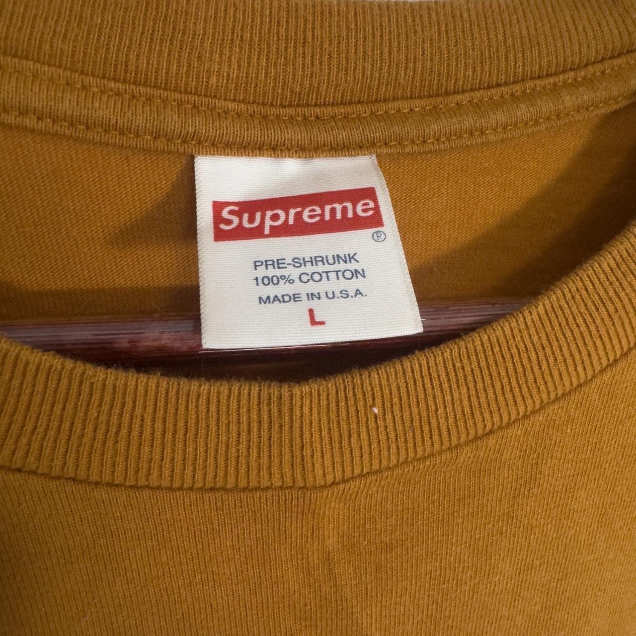 Supreme Supreme Mask Tee Burnt Orange Size US L / EU 52-54 / 3 - 3 Thumbnail