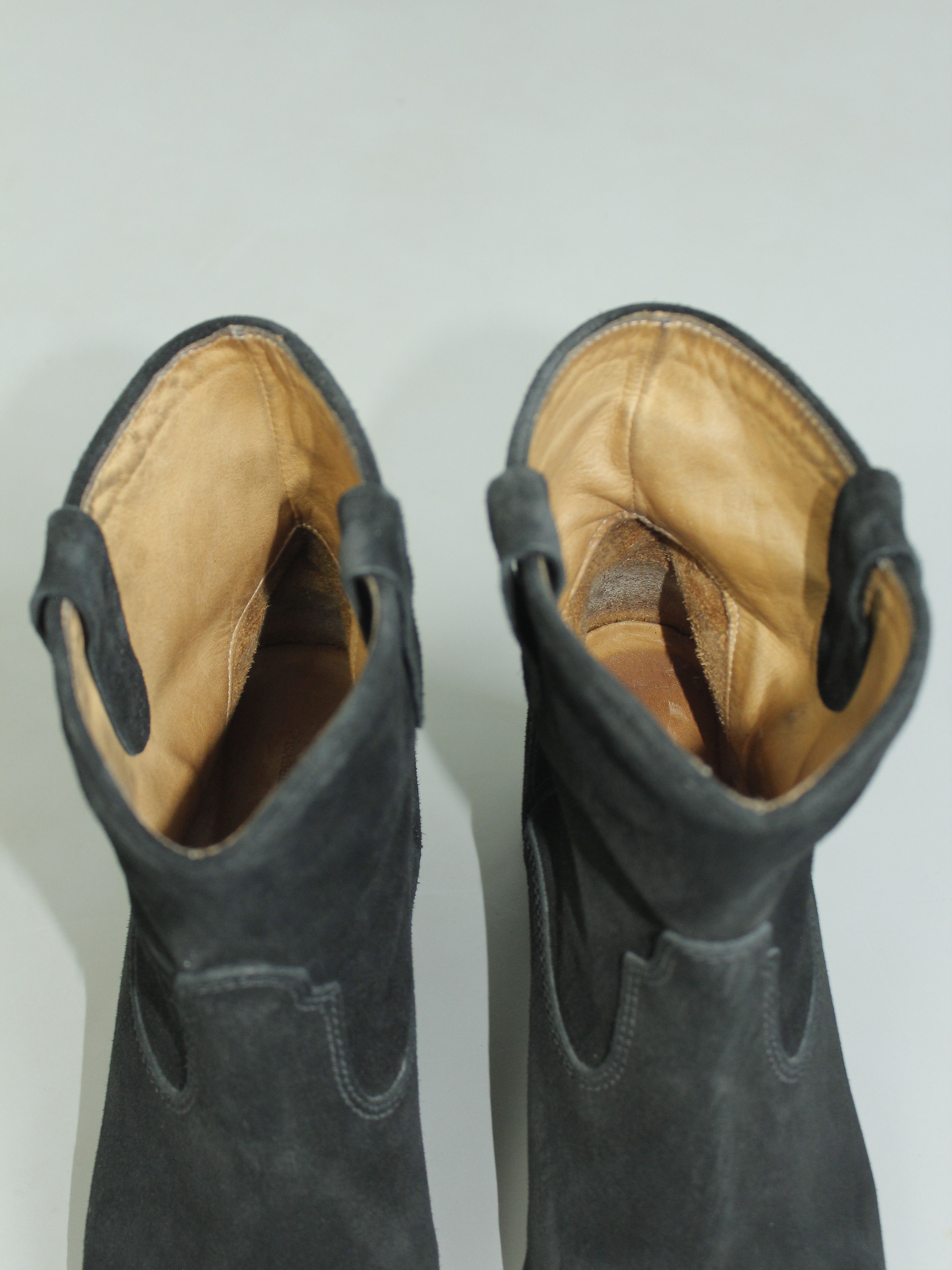 Isabel Marant × Isabel Marant Etoile ISABEL MARANT ETOILE CRISI BOOTS WOMENS 38 BLACK SUEDE Size US 8 / IT 38 - 7 Thumbnail