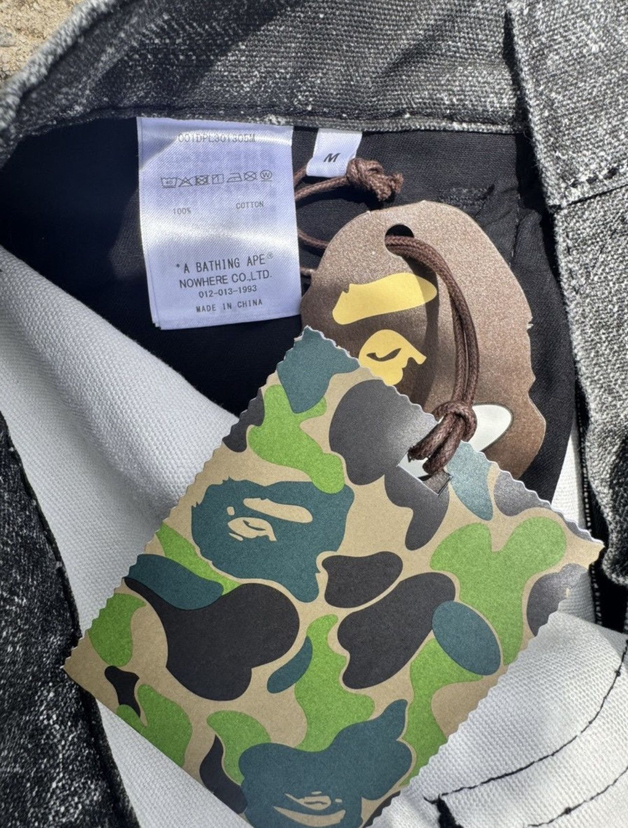 Bape Bape Sta Print Loose Fit Jeans Size US 32 / EU 48 - 8 Thumbnail