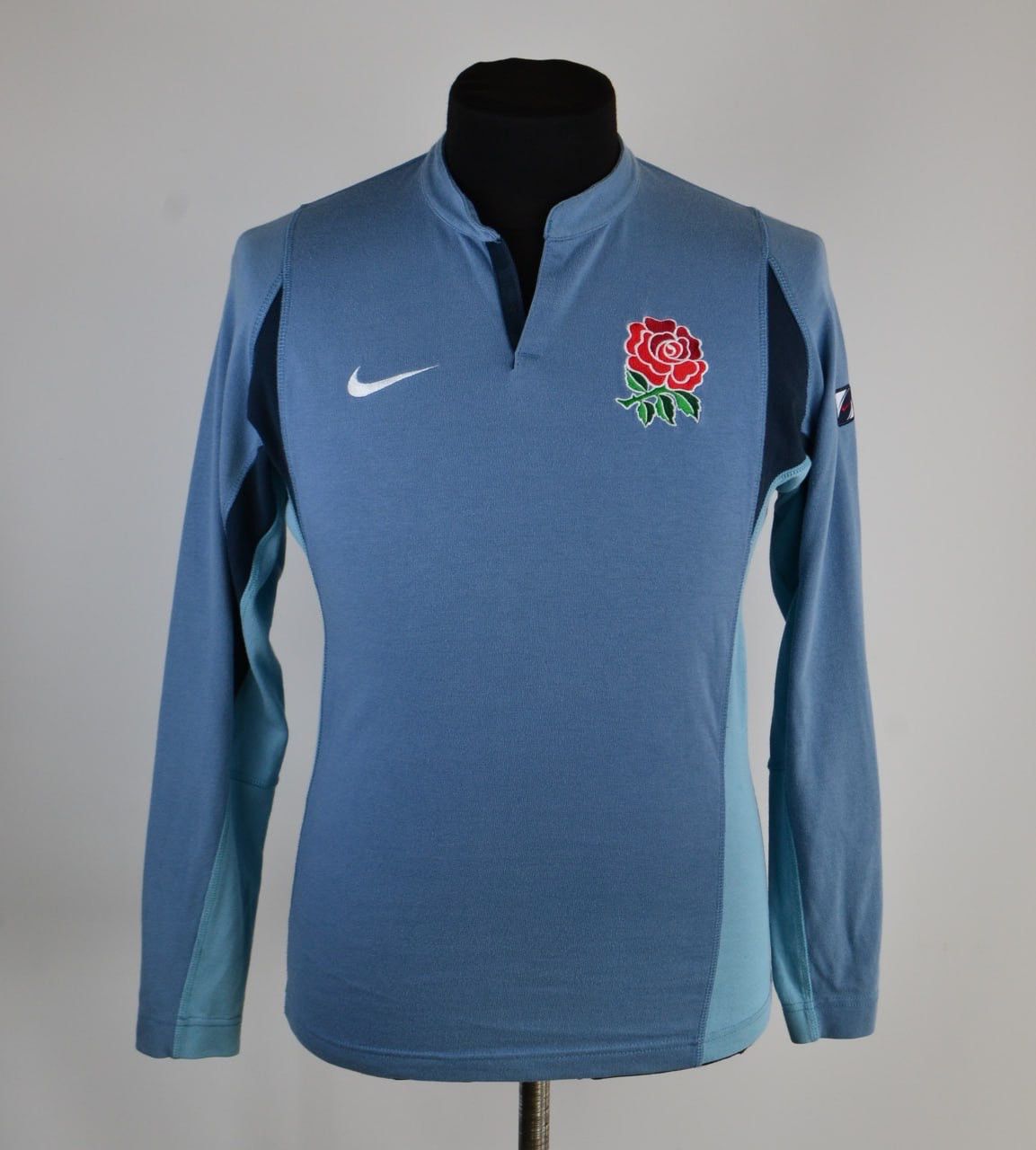 Nike × Vintage LONG SLEEVE NIKE RUGBY UNION ENGLAND SHIRT JERSEY PURPLE Size US S / EU 44-46 / 1 - 1 Thumbnail