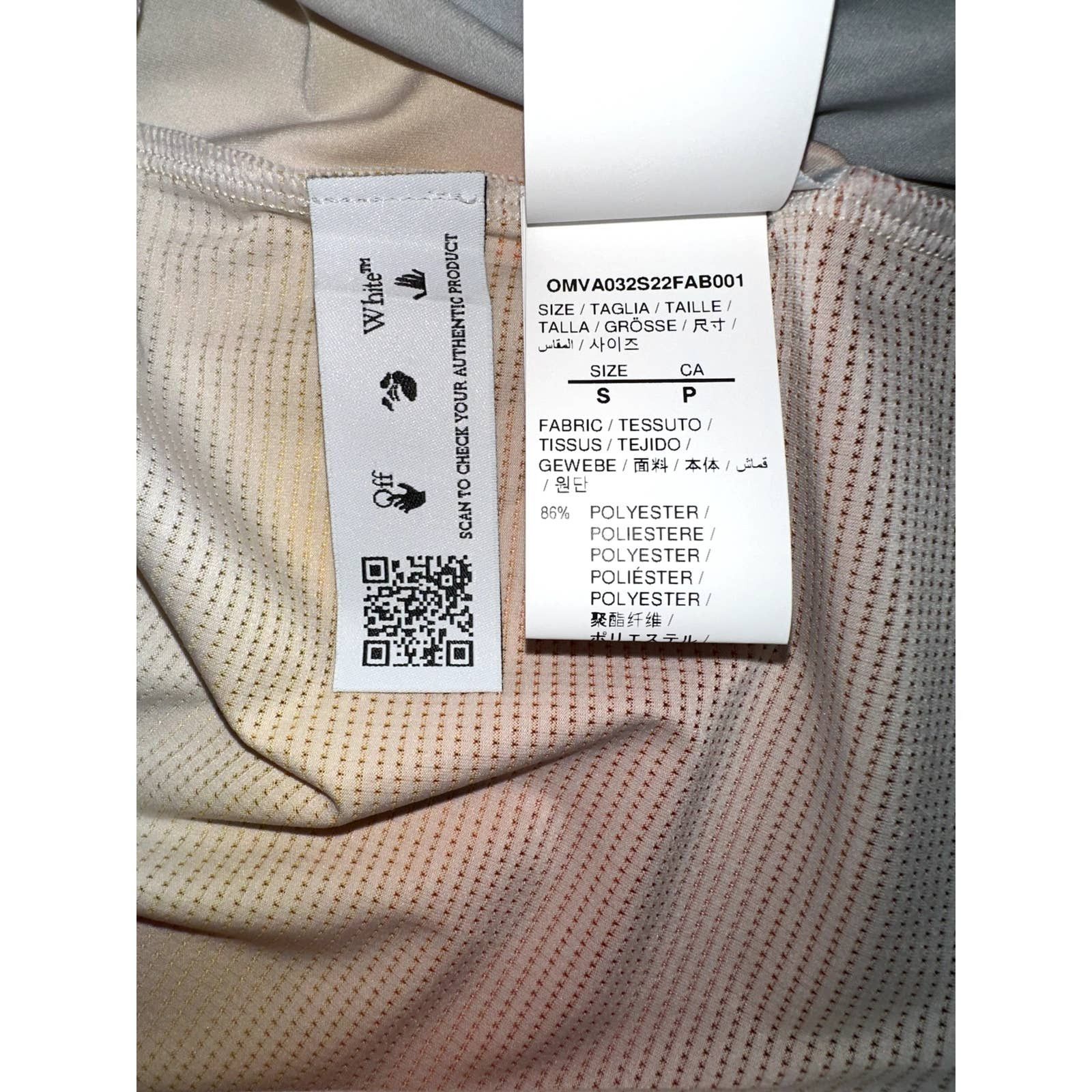 Off-White BNWT SS22 Off-White Ombre ‘Athleisure’ T- Shirt Size US S / EU 44-46 / 1 - 8 Thumbnail