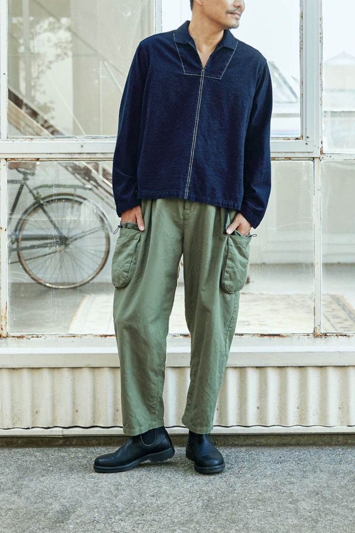 Japanese Brand Sunny Clouds Japan Indigo LS M/L Size US M / EU 48-50 / 2 - 1 Thumbnail
