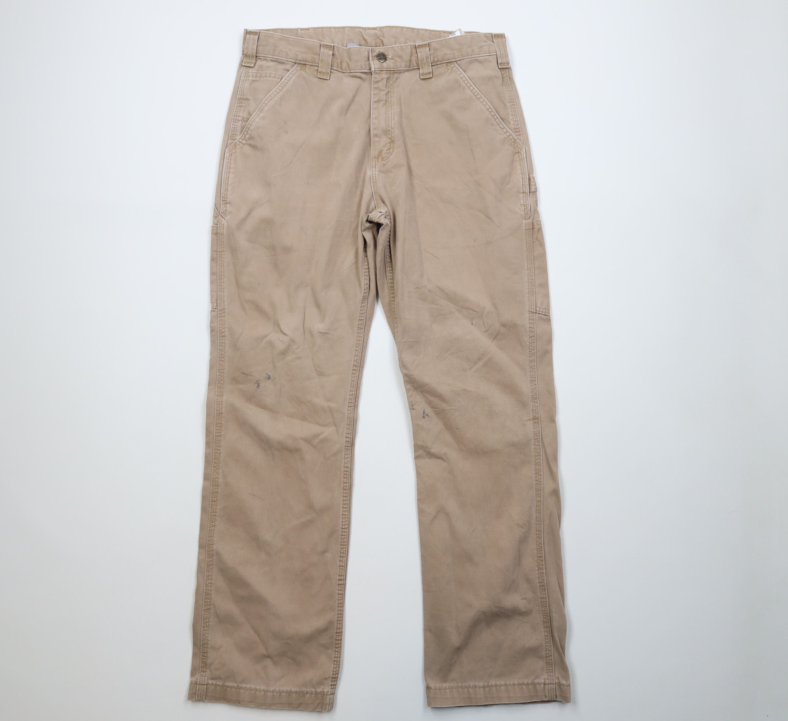 Carhartt Vintage Y2K Carhartt Relaxed Fit Wide Leg Dungaree Pants Size US 34 / EU 50 - 1 Thumbnail