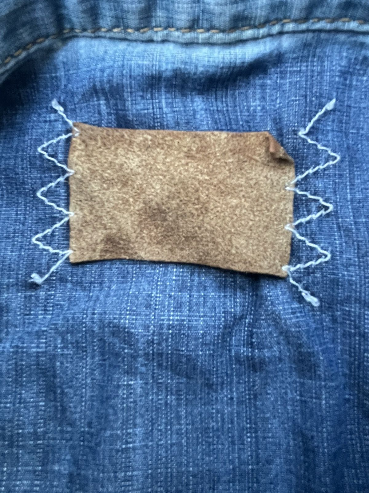 Japanese Brand Unknown Brand Custom Chambary Shirt Size US S / EU 44-46 / 1 - 13 Thumbnail