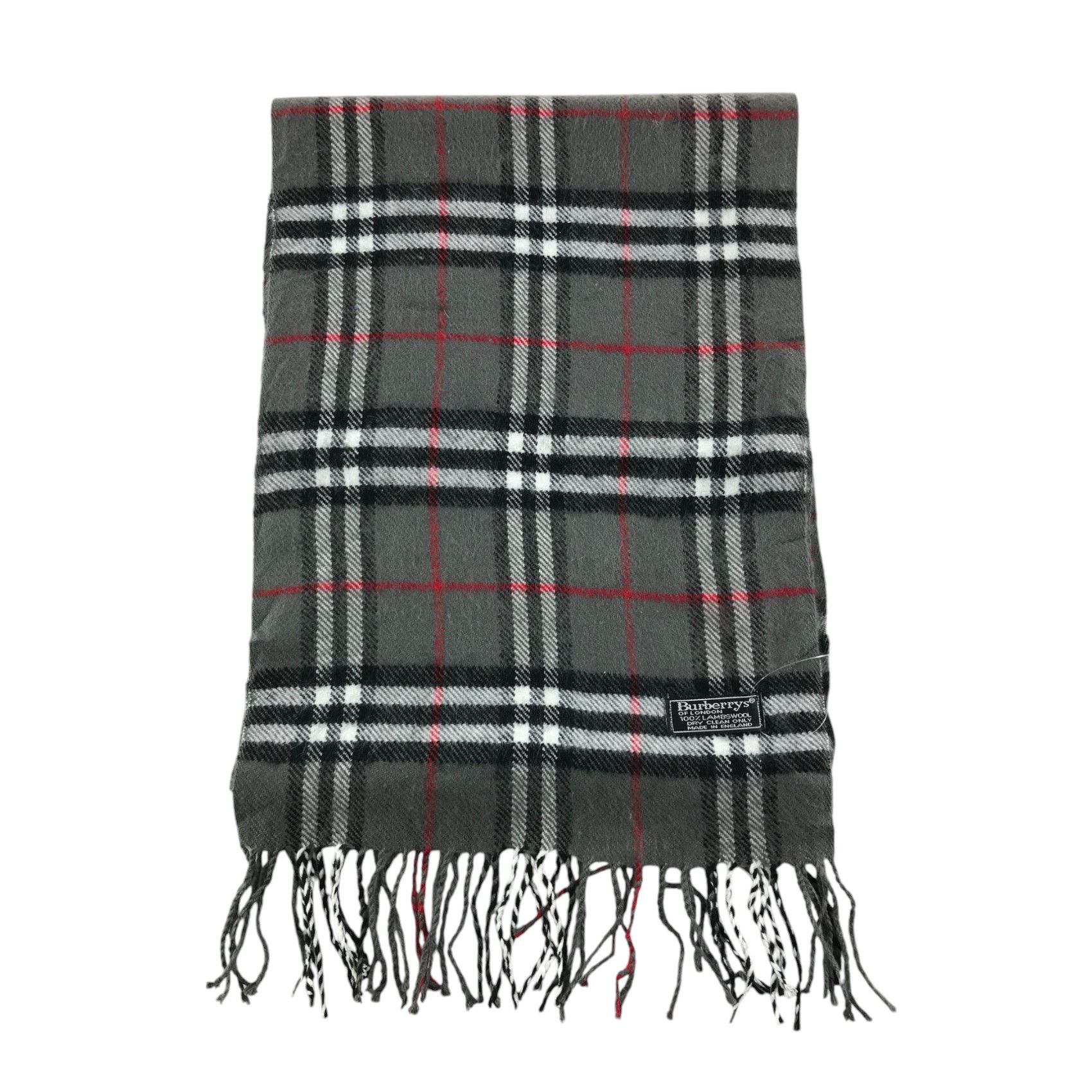 Burberry × Vintage Burberry Scarf / Muffler / Neckwear - WW2590 Size ONE SIZE - 2 Thumbnail