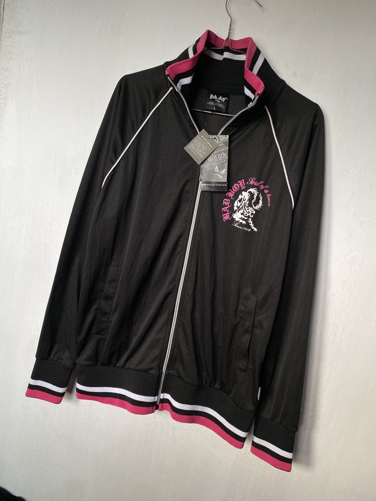 Beauty Beast × Hysteric Glamour × If Six Was Nine Bad Boy Poem Lion Fire Track Jacket Size US L / EU 52-54 / 3 - 4 Thumbnail