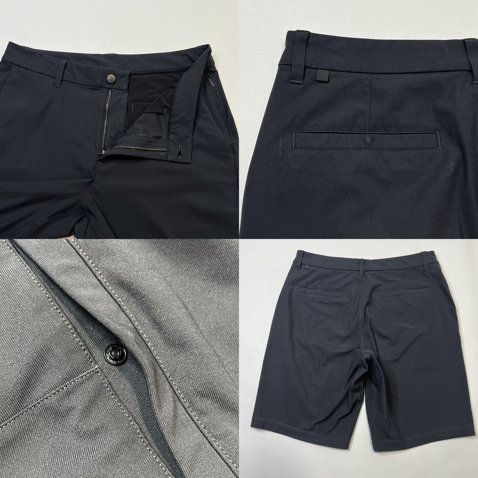 Lululemon Lululemon Commission Short Relaxed Warpstreme 11" M7A83S Men’s 32 Comfort Black Size US 32 / EU 48 - 8 Thumbnail