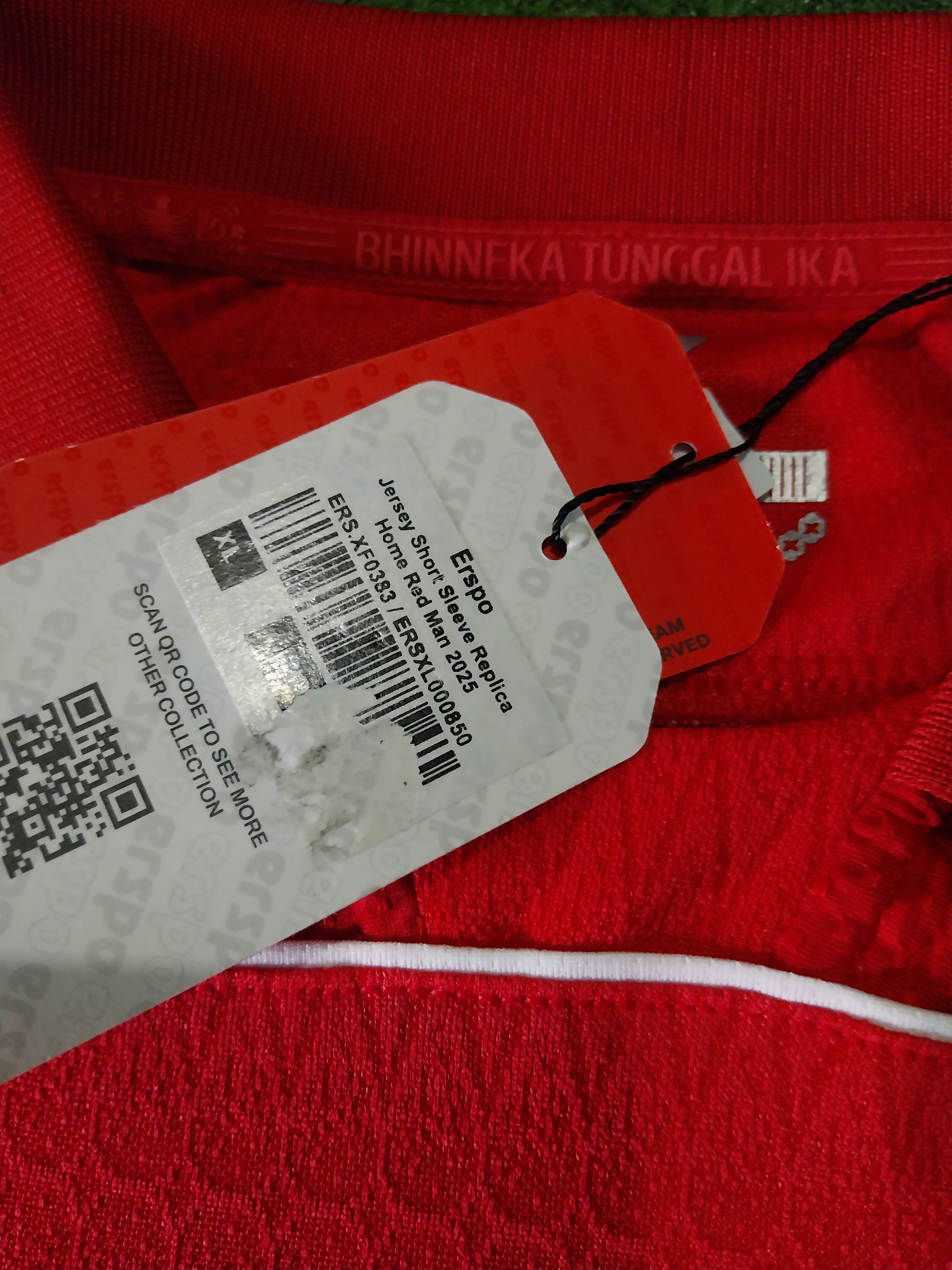 Other Indonesia home 2025 calvin verdonk jersey football Size US XL / EU 56 / 4 - 9 Thumbnail