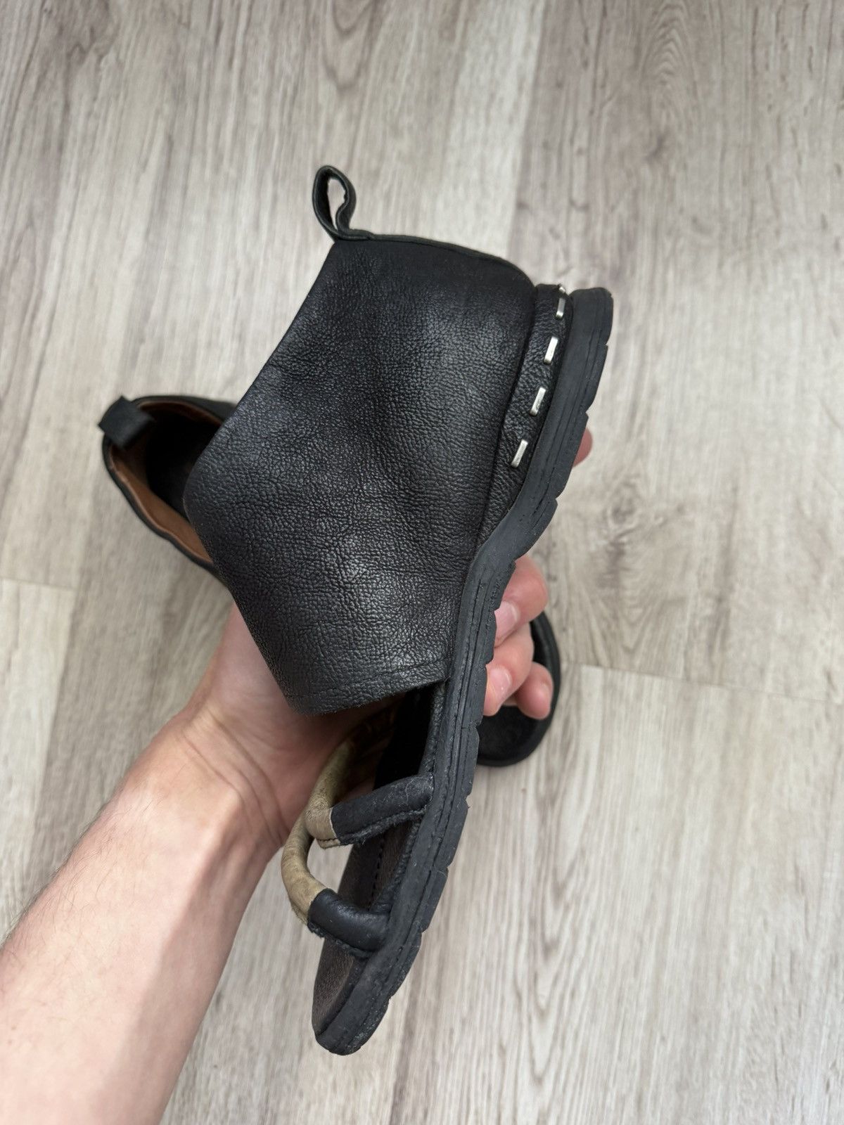A.S.98 A.S.98 Avant-Garde Leather Sandals EU36 (US6) Made in Italy Size US 6 / IT 36 - 8 Thumbnail