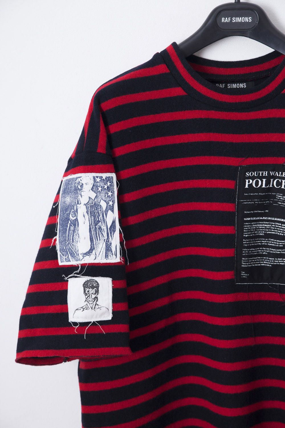 Raf Simons AW01 Riot Riot Riot patched sweater Size US S / EU 44-46 / 1 - 2 Thumbnail
