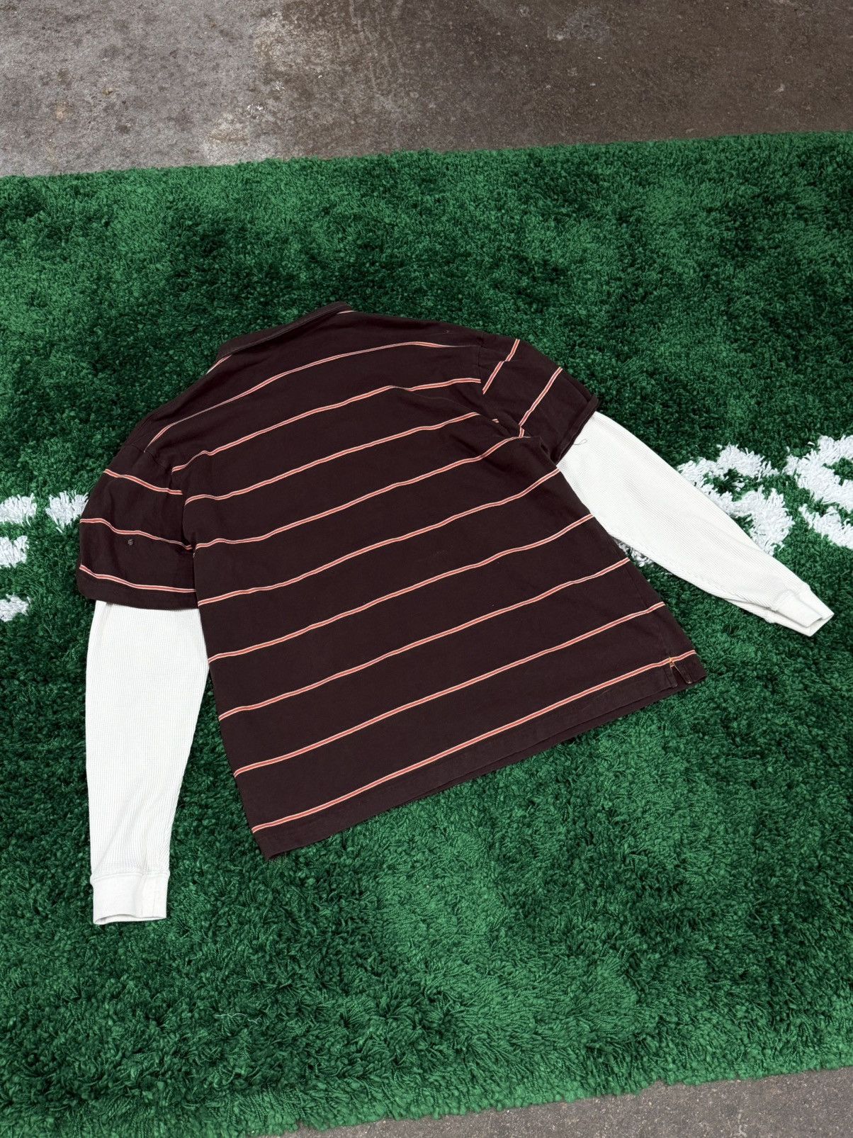 Vintage Vintage No Boundaries Double Layer Thermal Polo Shirt Large Size US L / EU 52-54 / 3 - 5 Thumbnail