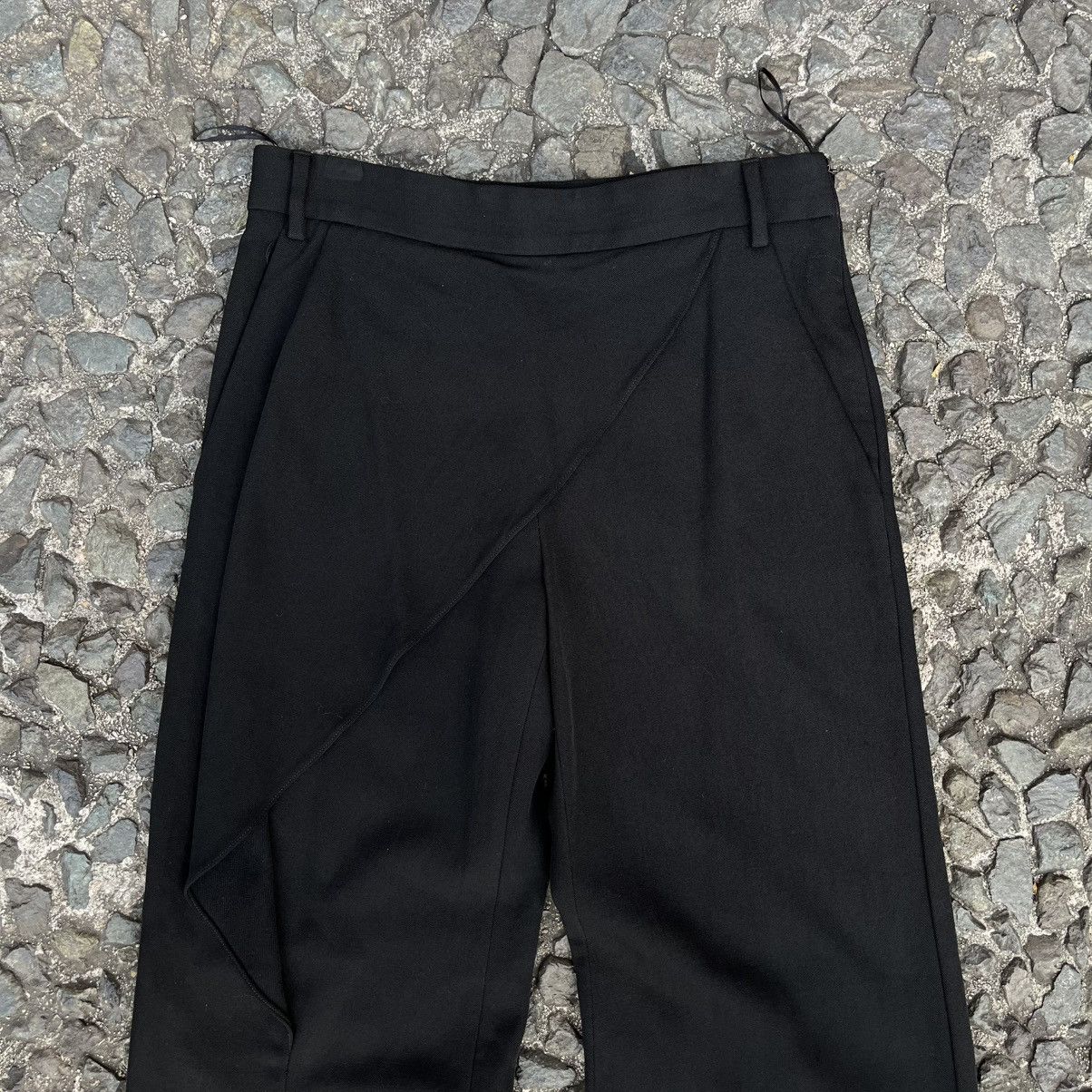 Givenchy Givenchy FW2009 Asymmetric Overlay Tailored Trousers Size 26" / US 2 / IT 38 - 3 Thumbnail