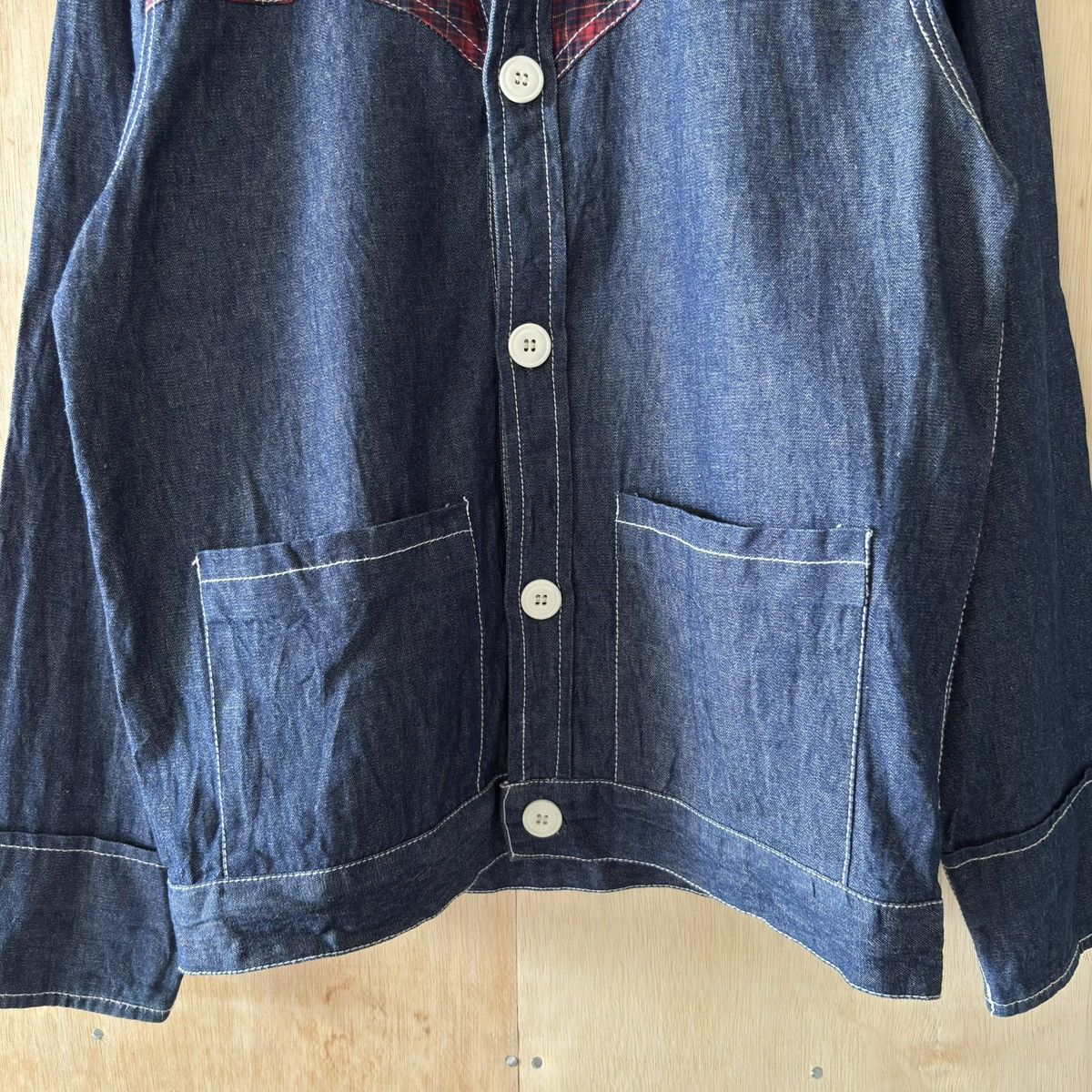 Rockmount Ranch Wear Vintage Rockmount Ranch Wear Western Style Denim Shirts Size US S / EU 44-46 / 1 - 3 Thumbnail
