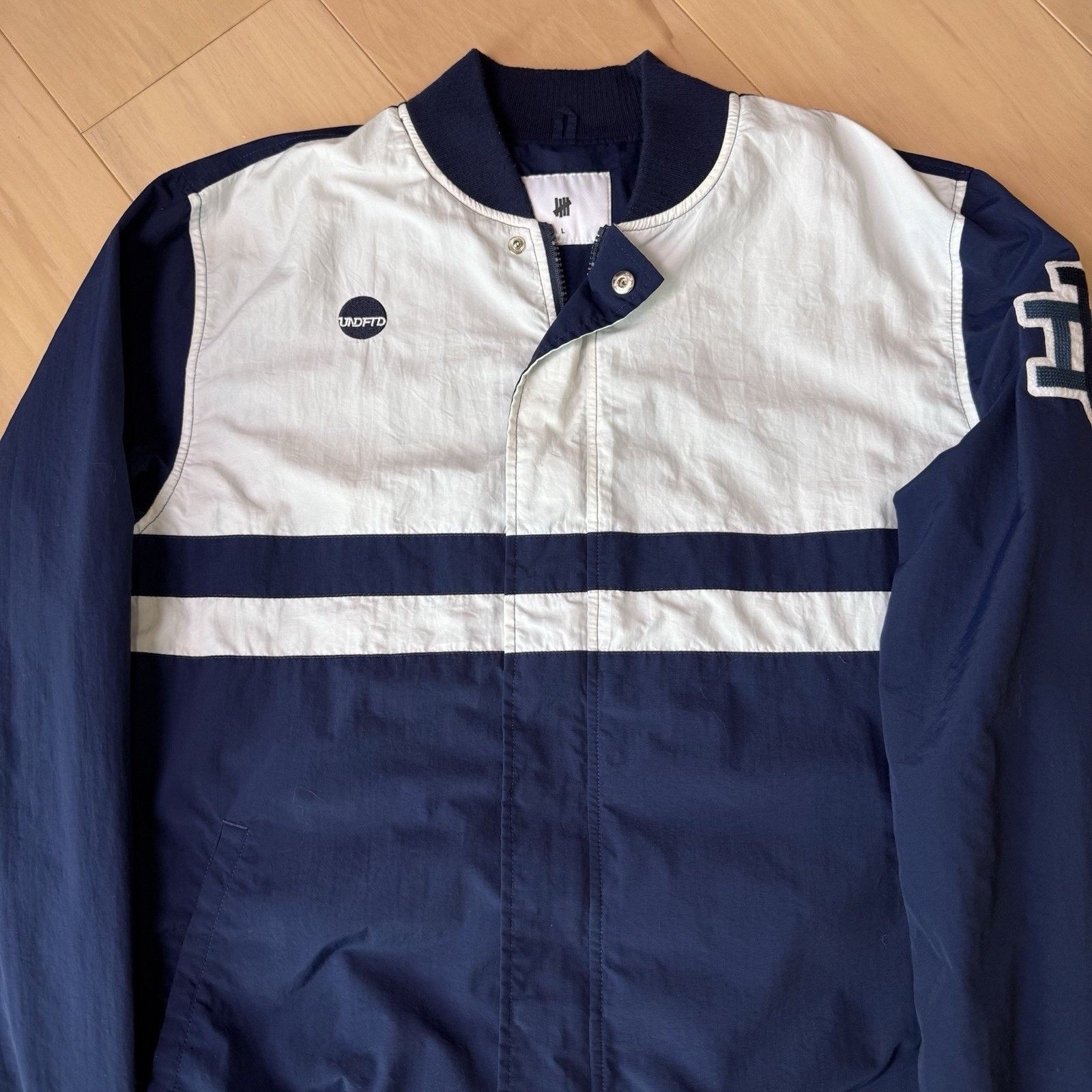 Undefeated Undefeated Mitchell Warm Up Jacket Large Multicolor Full Zip Size US L / EU 52-54 / 3 - 4 Thumbnail