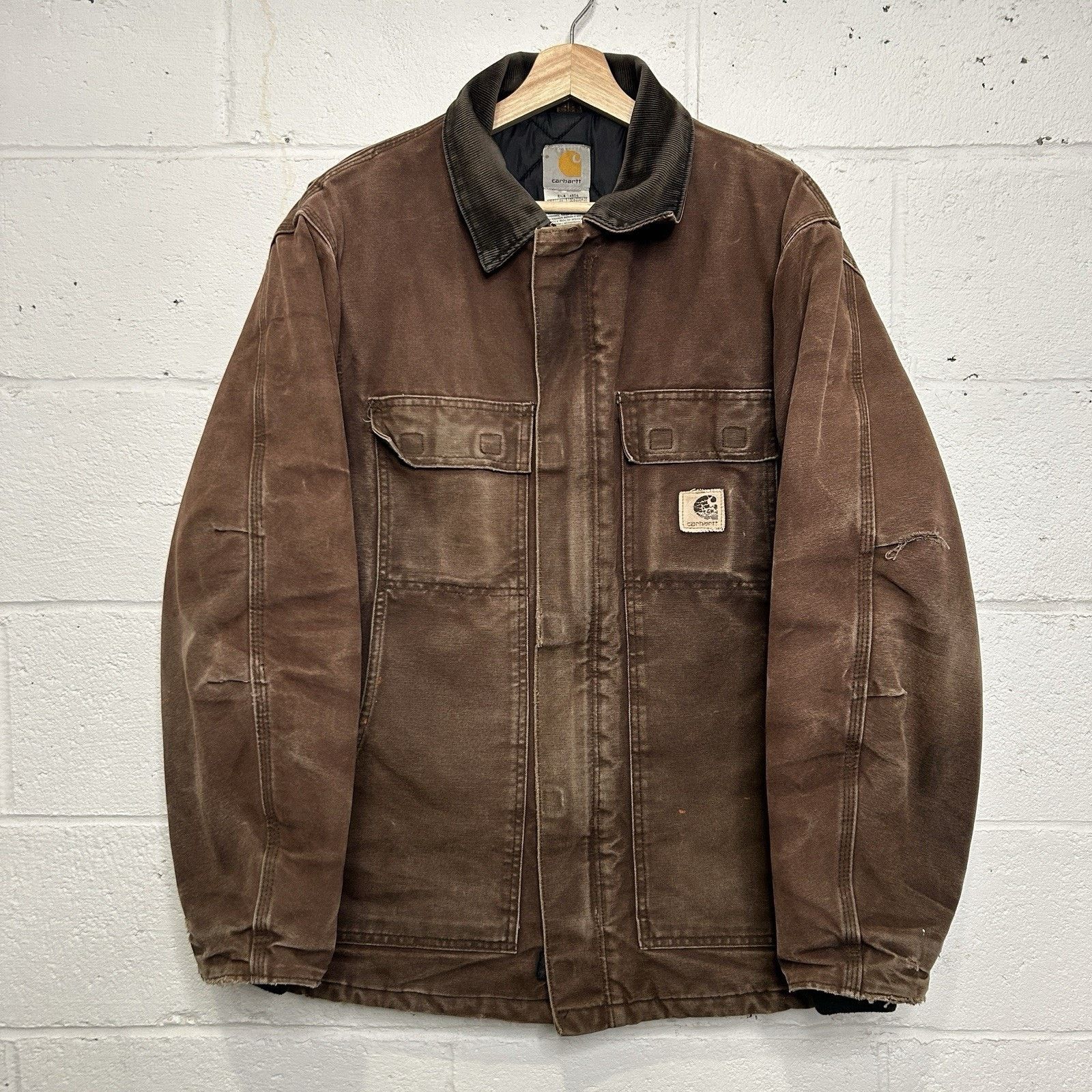 Carhartt × Stussy × Vintage Vintage Stussy x Carhartt Jacket | Grailed