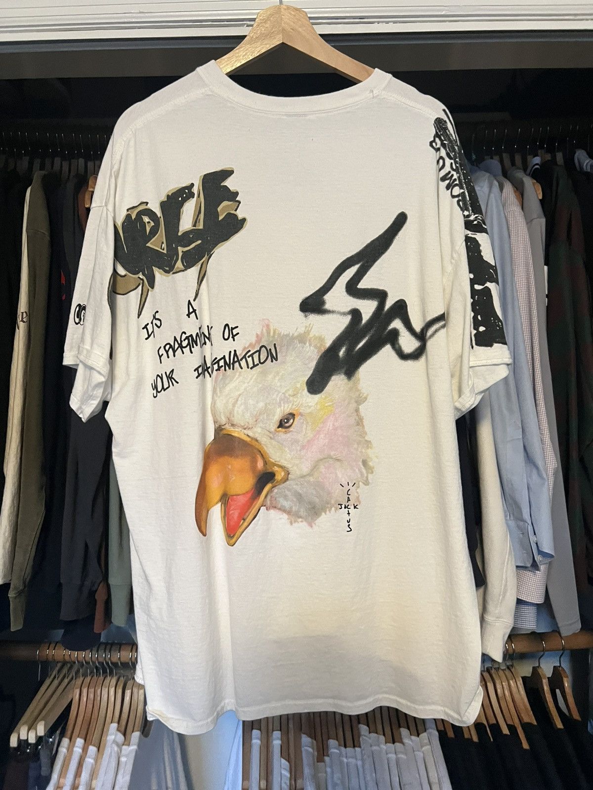 Fragment Design × Travis Scott TRAVIS SCOTT FRAGMENT SHIRT Size US XL / EU 56 / 4 - 2 Thumbnail