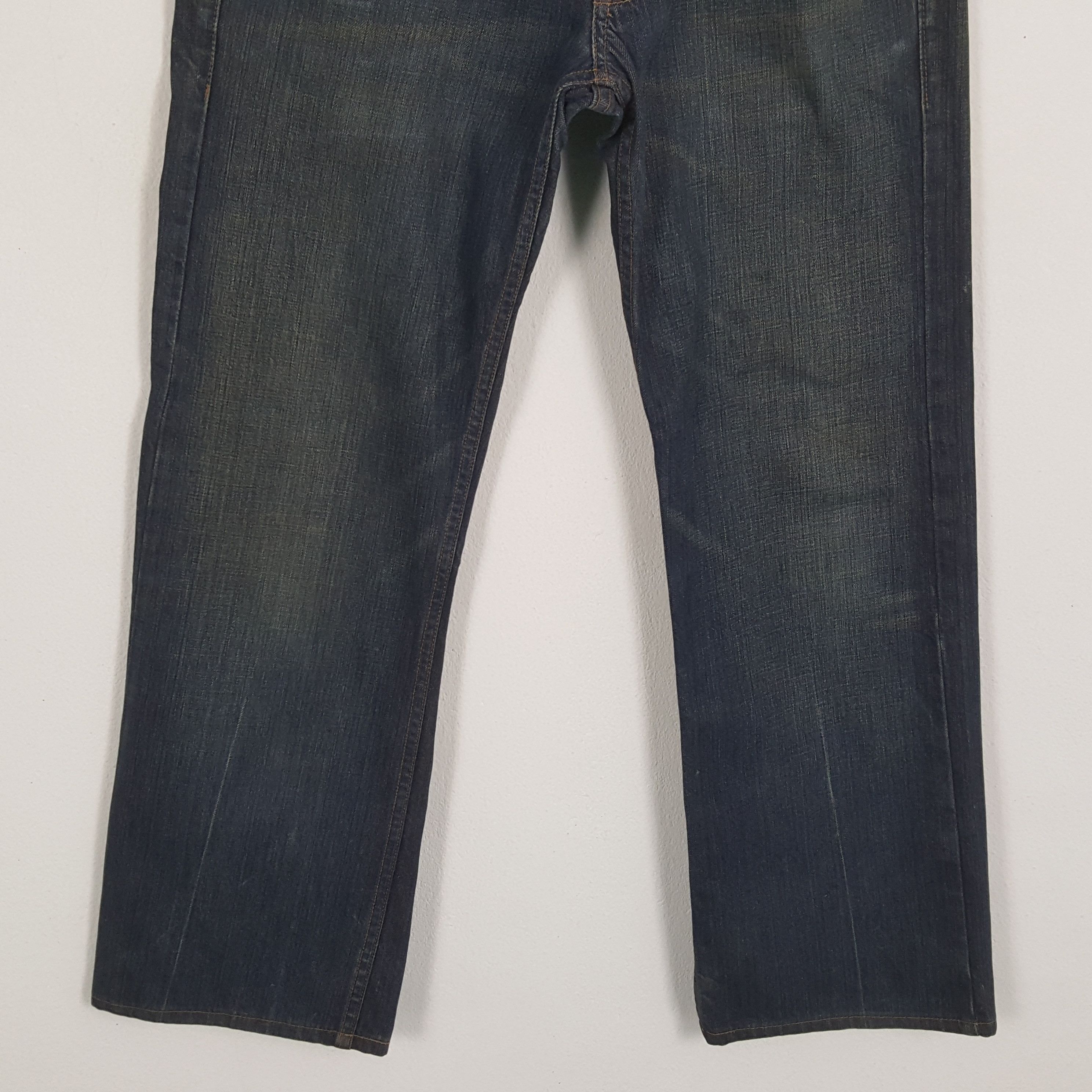 Stussy × Vintage STUSSY Streetwear Skateboard Style Custom Art Jeans Size US 32 / EU 48 - 6 Thumbnail