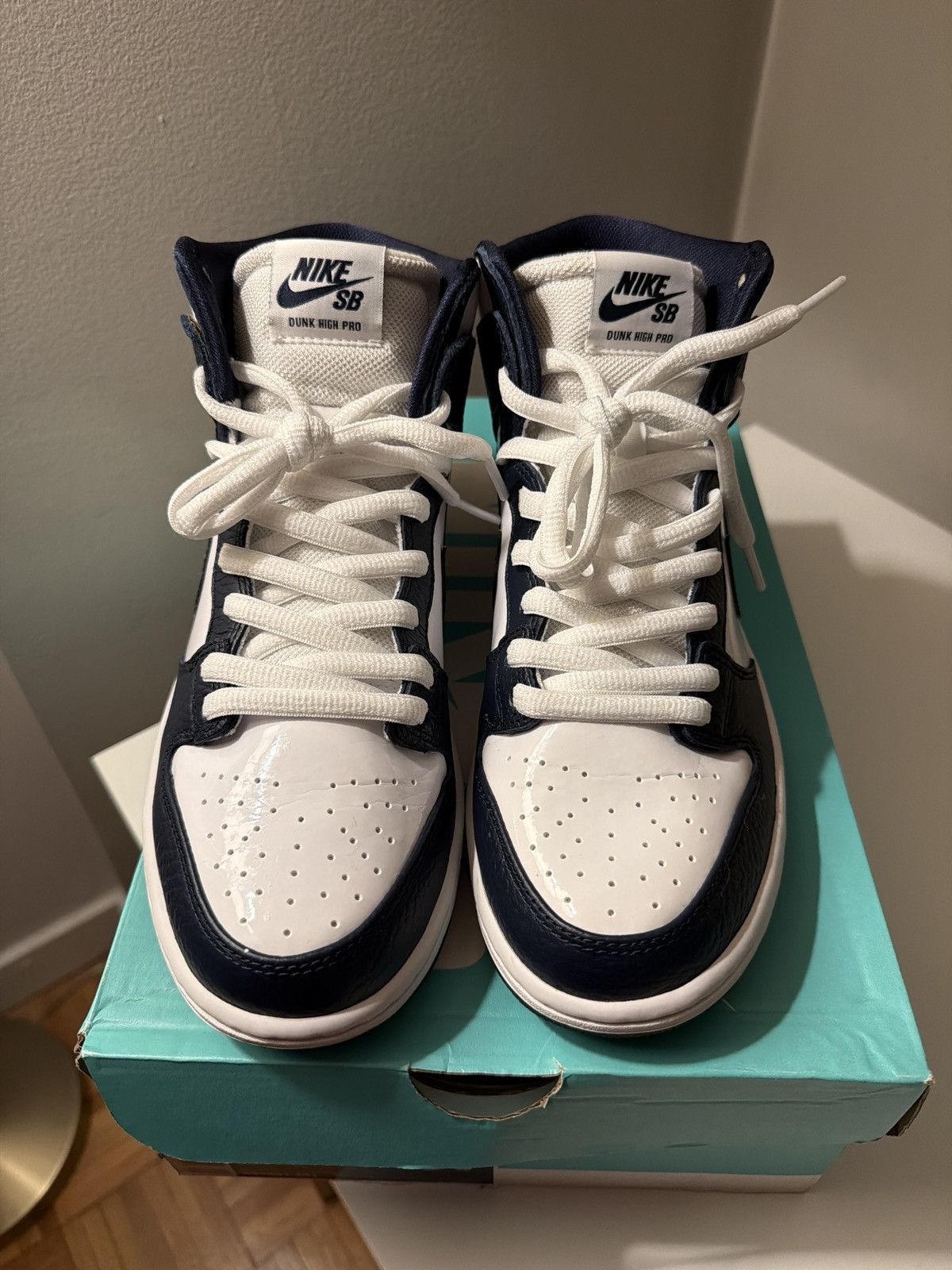 NIKE SB DUNK HIGH COURT OBSIDIAN US SZ 8