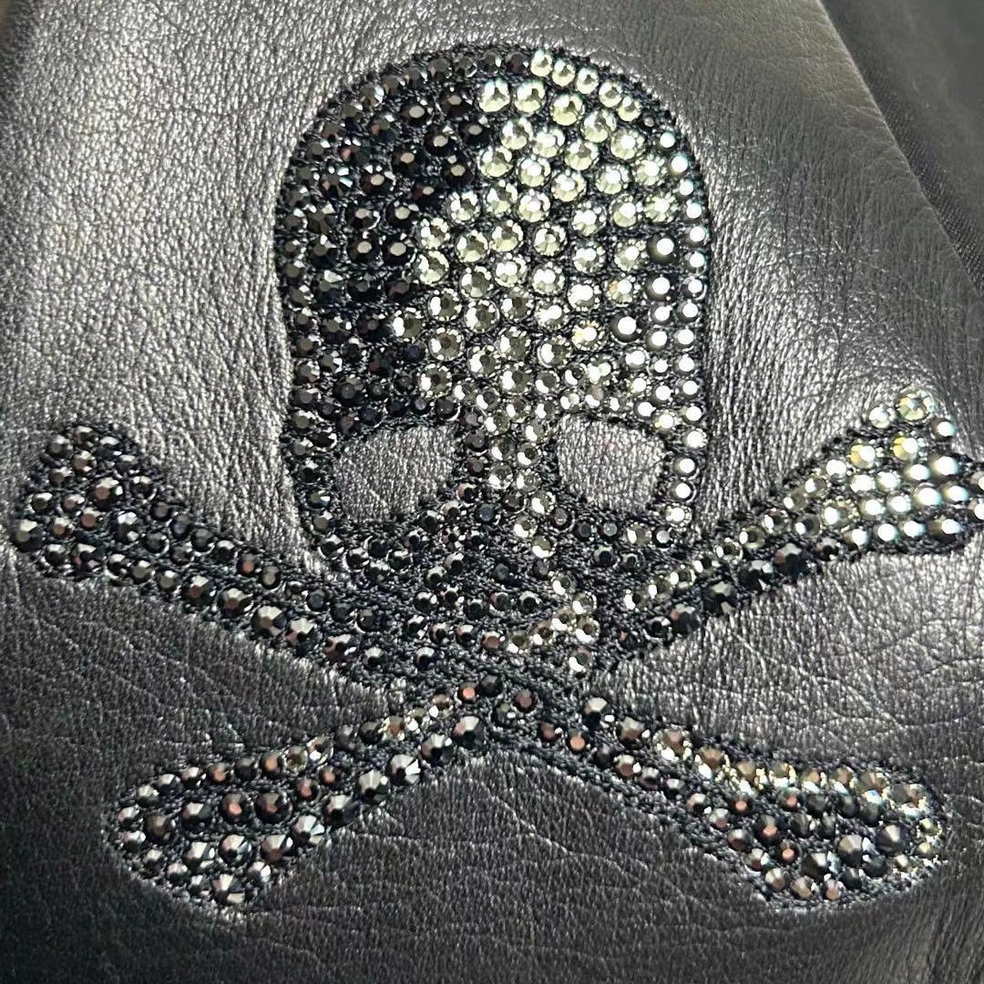 Roen Roen Cow Leather Crystal Skull Vest K11 Size US S / EU 44-46 / 1 - 3 Thumbnail