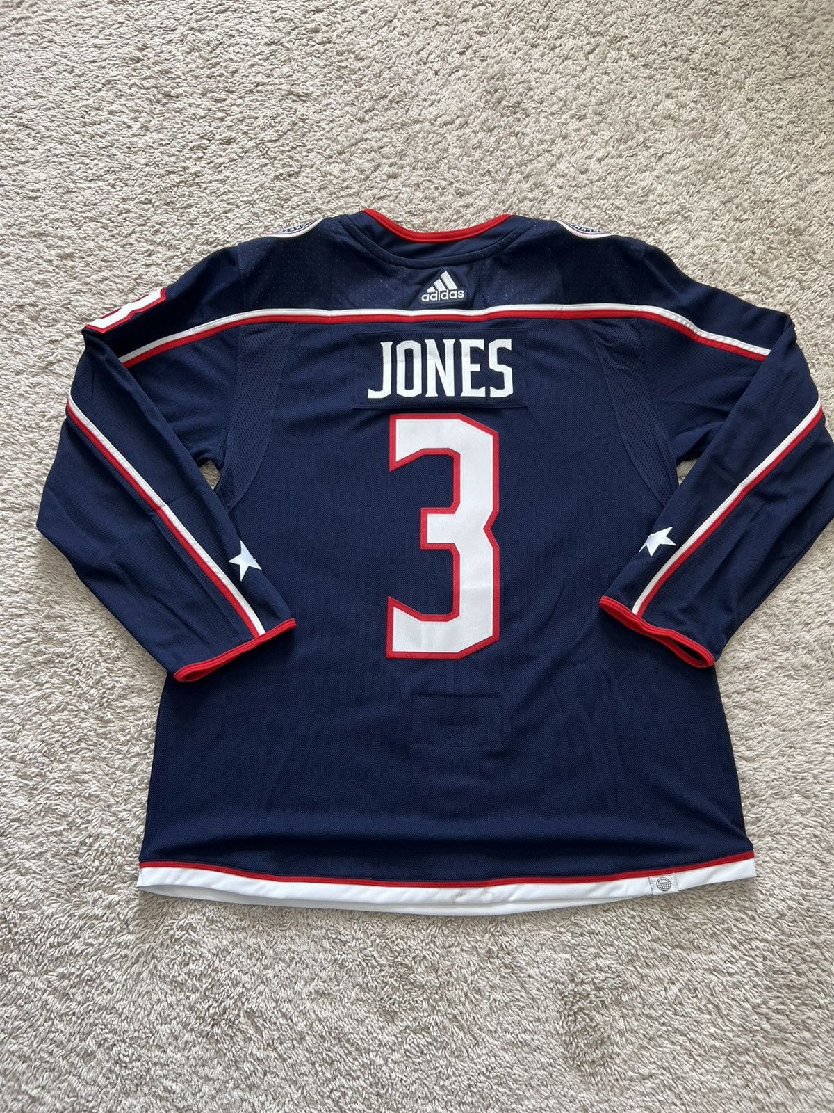 Adidas Adidas NHL Seth Jones Authentic Columbus Blue Jackets Jersey Size US XL / EU 56 / 4 - 6 Thumbnail