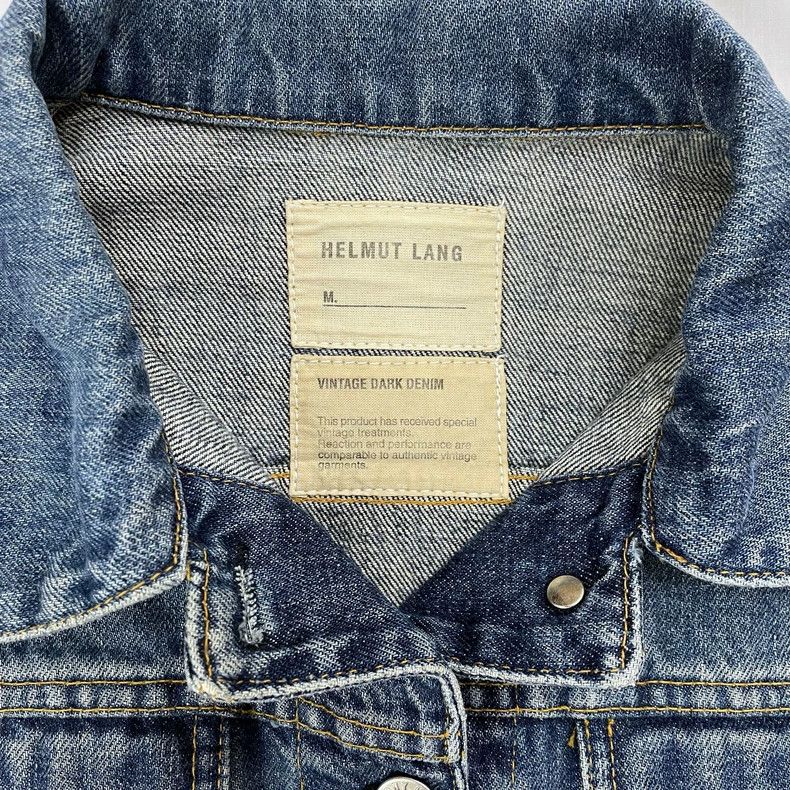 Other HELMUT LANG Water-washed denim jacket Size US XS / EU 42 / 0 - 8 Thumbnail