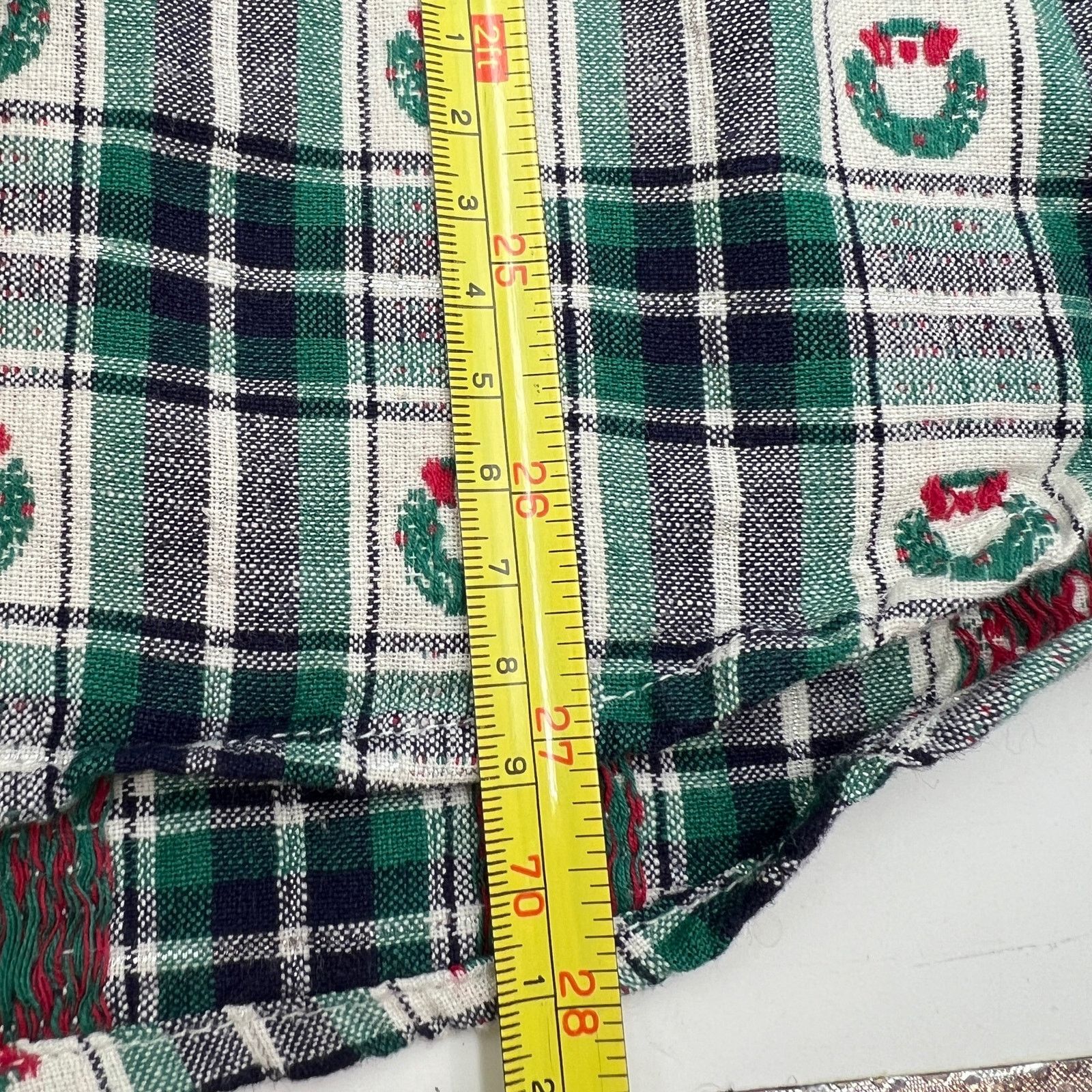 Vintage Vintage Christmas Wreath Button Up Shirt Bobbie Brooks Size L / US 10 / IT 46 - 7 Thumbnail