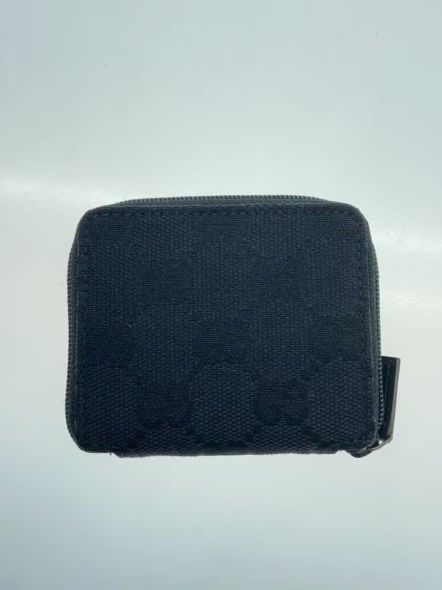 Gucci Gucci GG Canvas Monogram Coin Case Black Size ONE SIZE - 2 Thumbnail