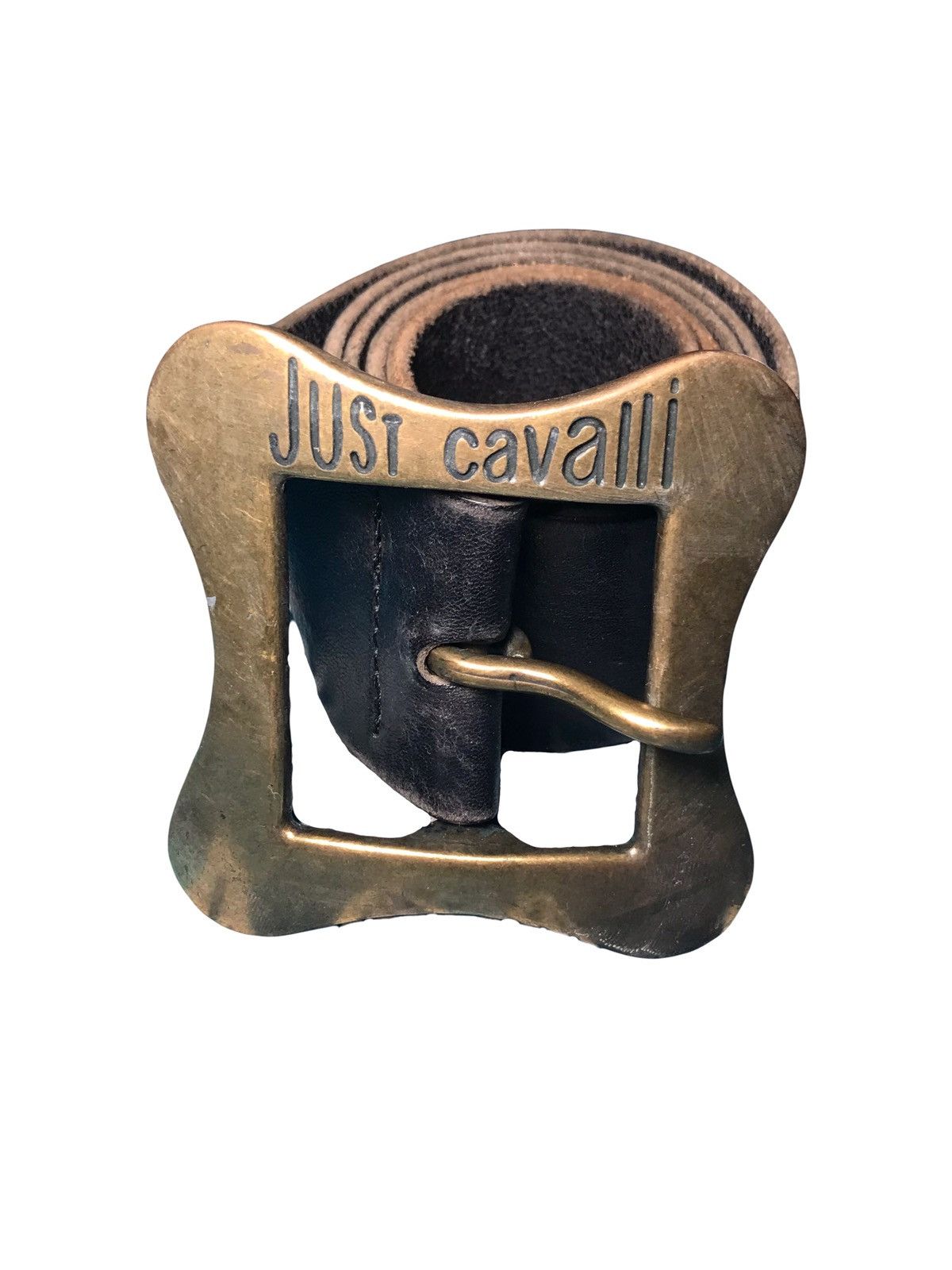 Just Cavalli Just Cavalli vintage leather belt Roberto Cavalli Italy Size 30 - 2 Thumbnail