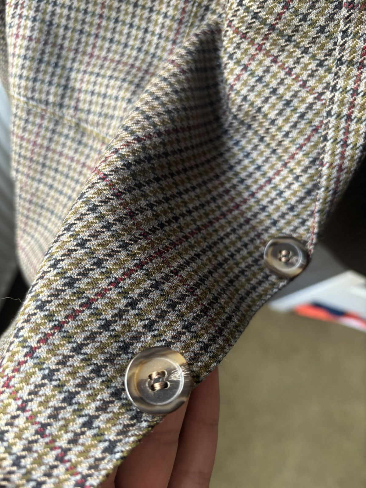 Burberry Burberry x Cashmere & Wool x Vintage Size 46R - 5 Thumbnail