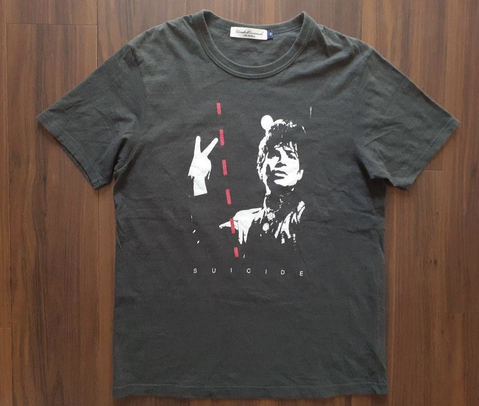 image of Ss12 Undercover ‘Suicide’ T-Shirt in Black, Men's (Size Medium)