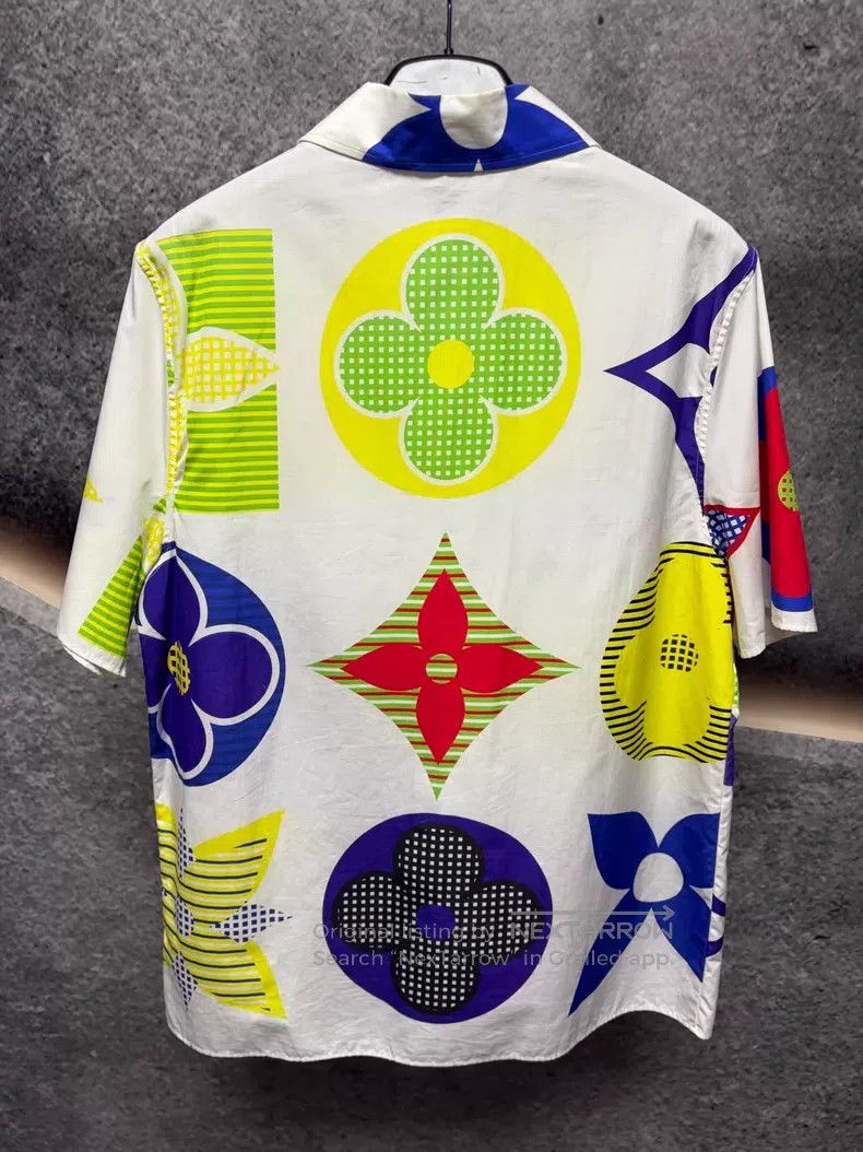 Louis Vuitton Louis Vuitton short sleeves shirt Size US M / EU 48-50 / 2 - 2 Thumbnail