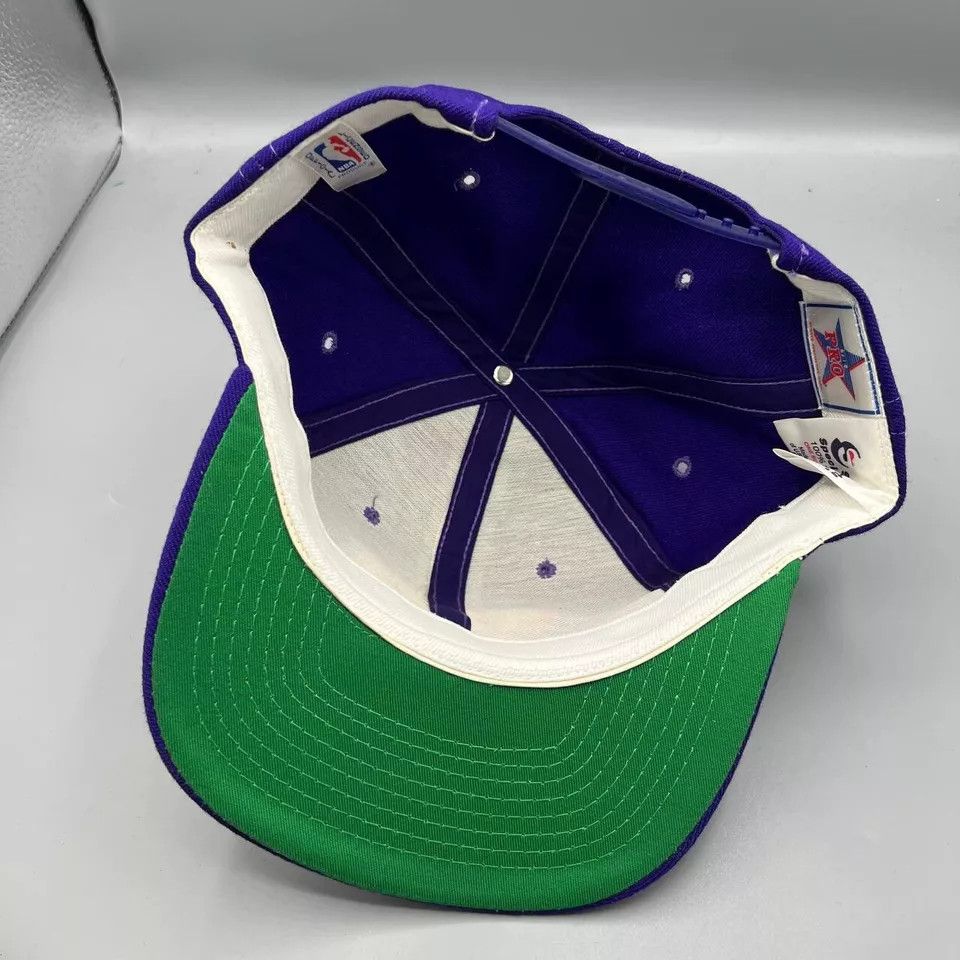Sports Specialties × Vintage Phoenix Suns Hat Men Sports Specialties Snap Back 100% Wool Size ONE SIZE - 5 Thumbnail