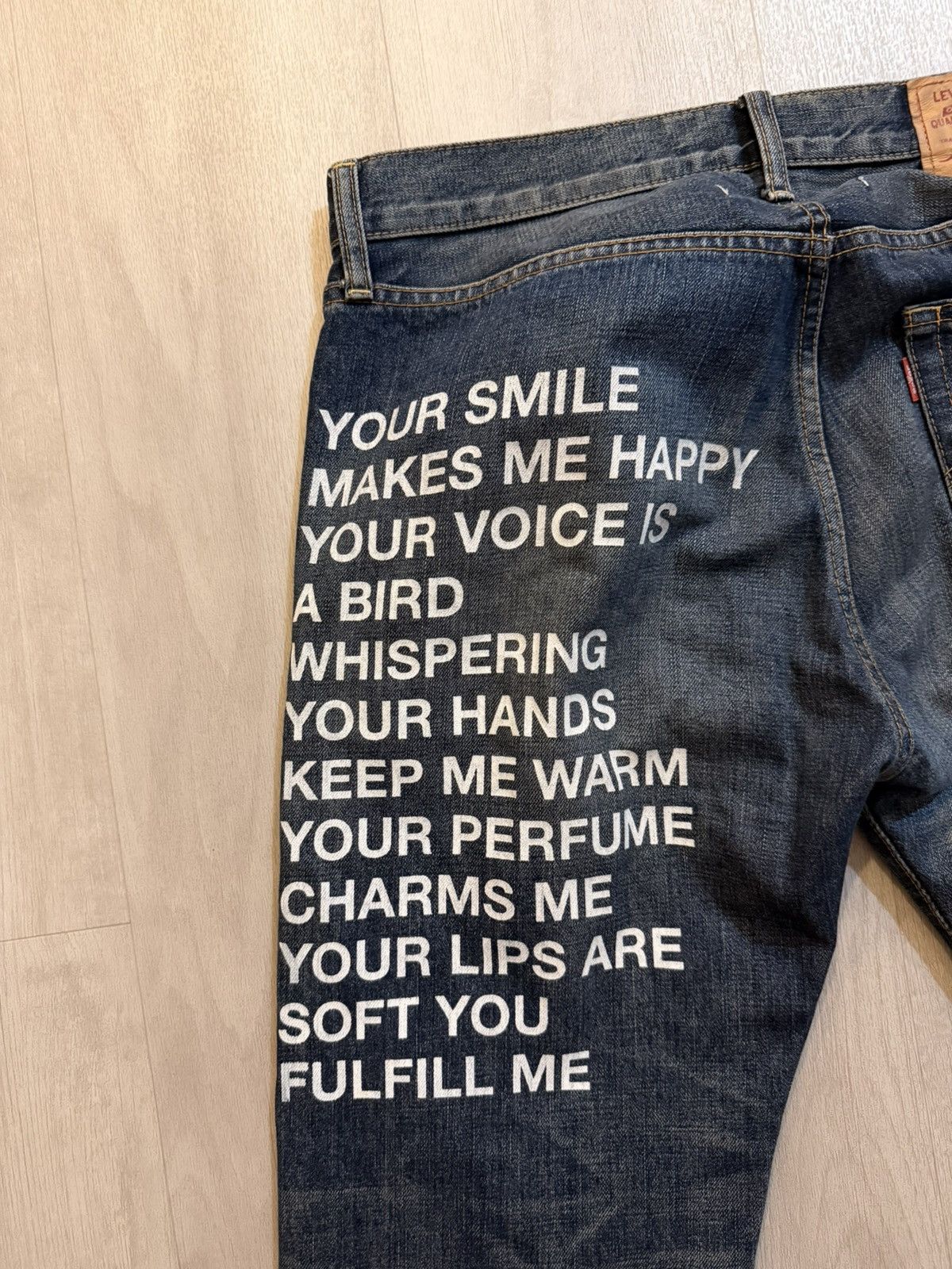 Junya Watanabe × Levi's Junya Poem Jeans Size US 32 / EU 48 - 3 Thumbnail