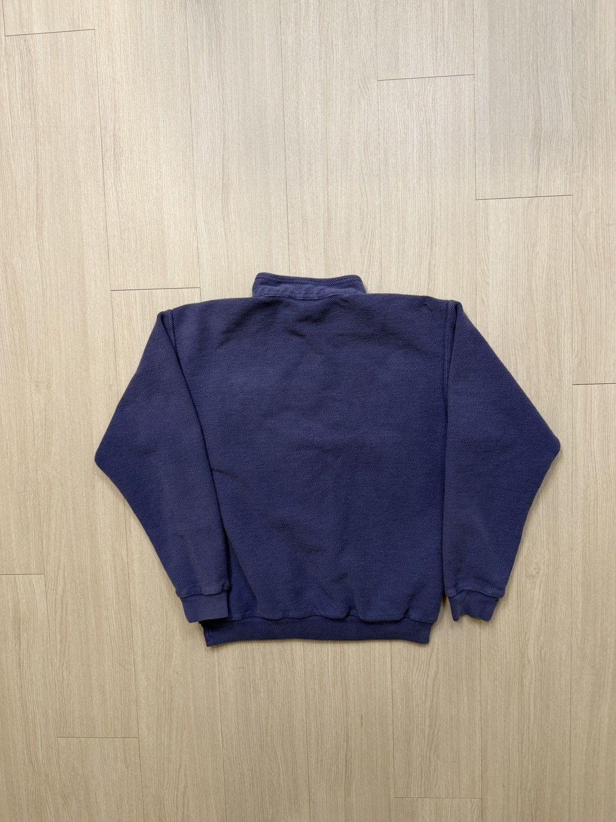 Lands' End Lands End Vintage Half Zip 100% Cotton Sweater Size US S / EU 44-46 / 1 - 3 Thumbnail