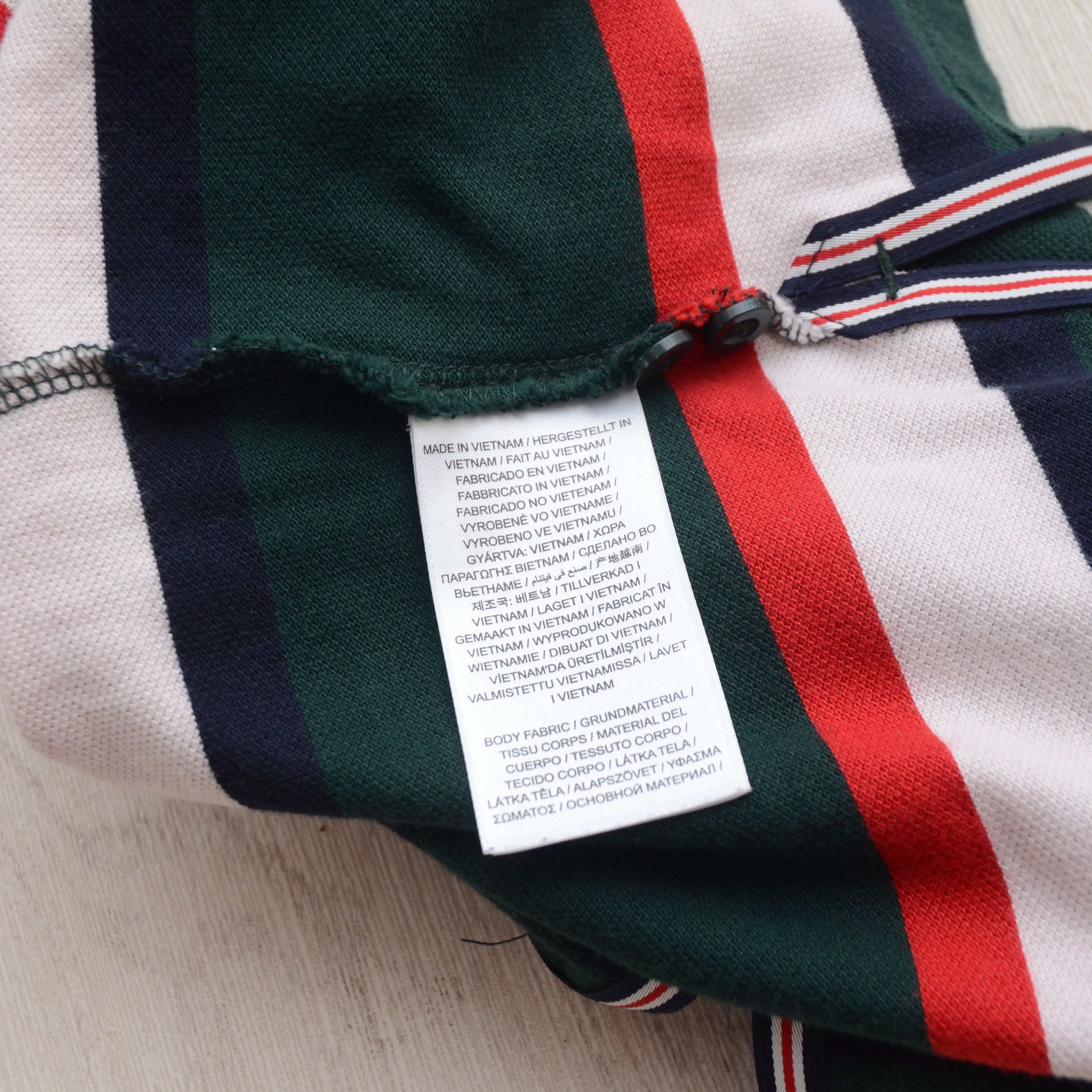Gant Gant Polo Shirt Men’s Size M-L Stripe Casual Designer Size US M / EU 48-50 / 2 - 11 Thumbnail