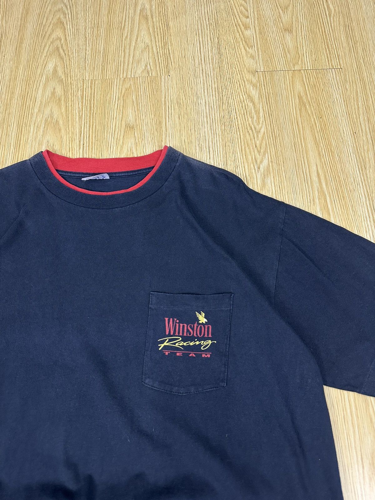 80s Vintage Winston Racing Team TShirt A897