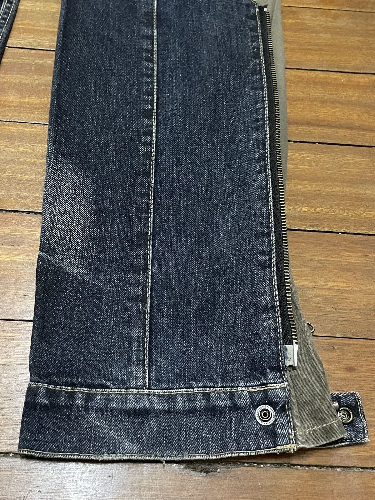 PPFM Very Rare Vintage Japanese Brand PPFM Tactical Jeans 1990s Size US 30 / EU 46 - 8 Thumbnail