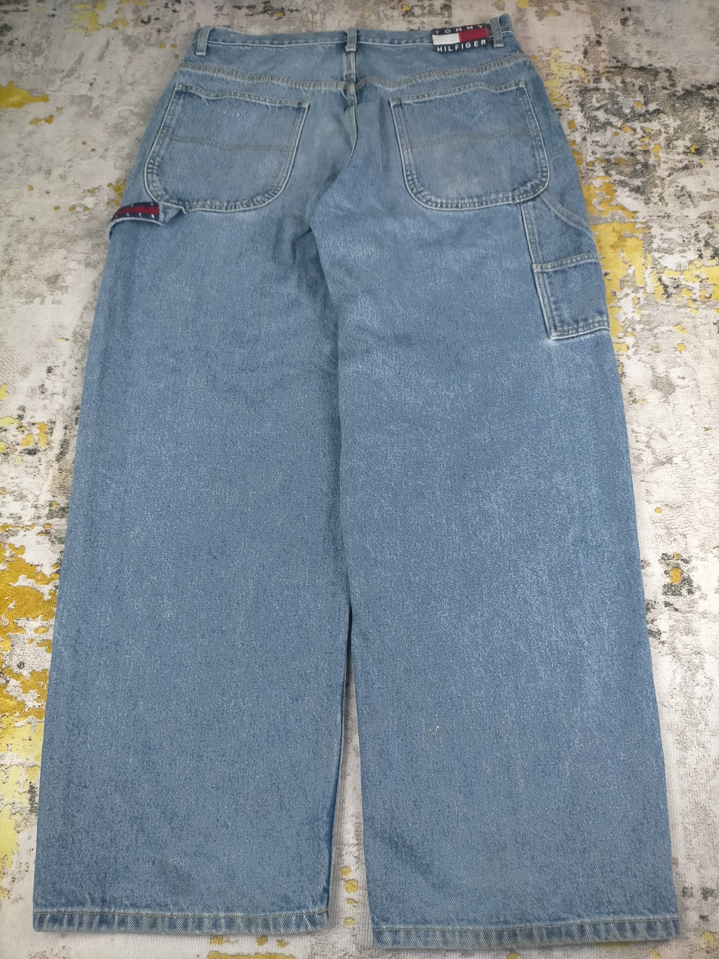 🔥90s Tommy Hilfiger Baggy Carpenter Jeans