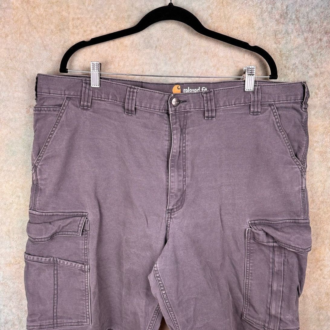 Carhartt × Vintage VTG 90s Carhartt Cargo Shorts Mens Sz 44 Gray Relaxed Fit Size US 44 / EU 60 - 3 Thumbnail