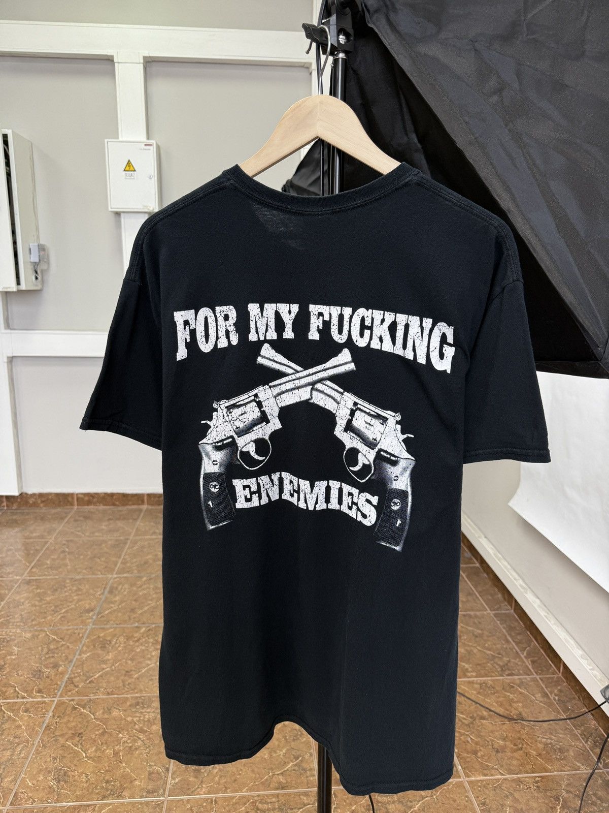 Gildan 🇺🇸 Vintage Y2K Madboll For My Enemies Hardcore Punk T-Shirt Size US L / EU 52-54 / 3 - 2 Thumbnail