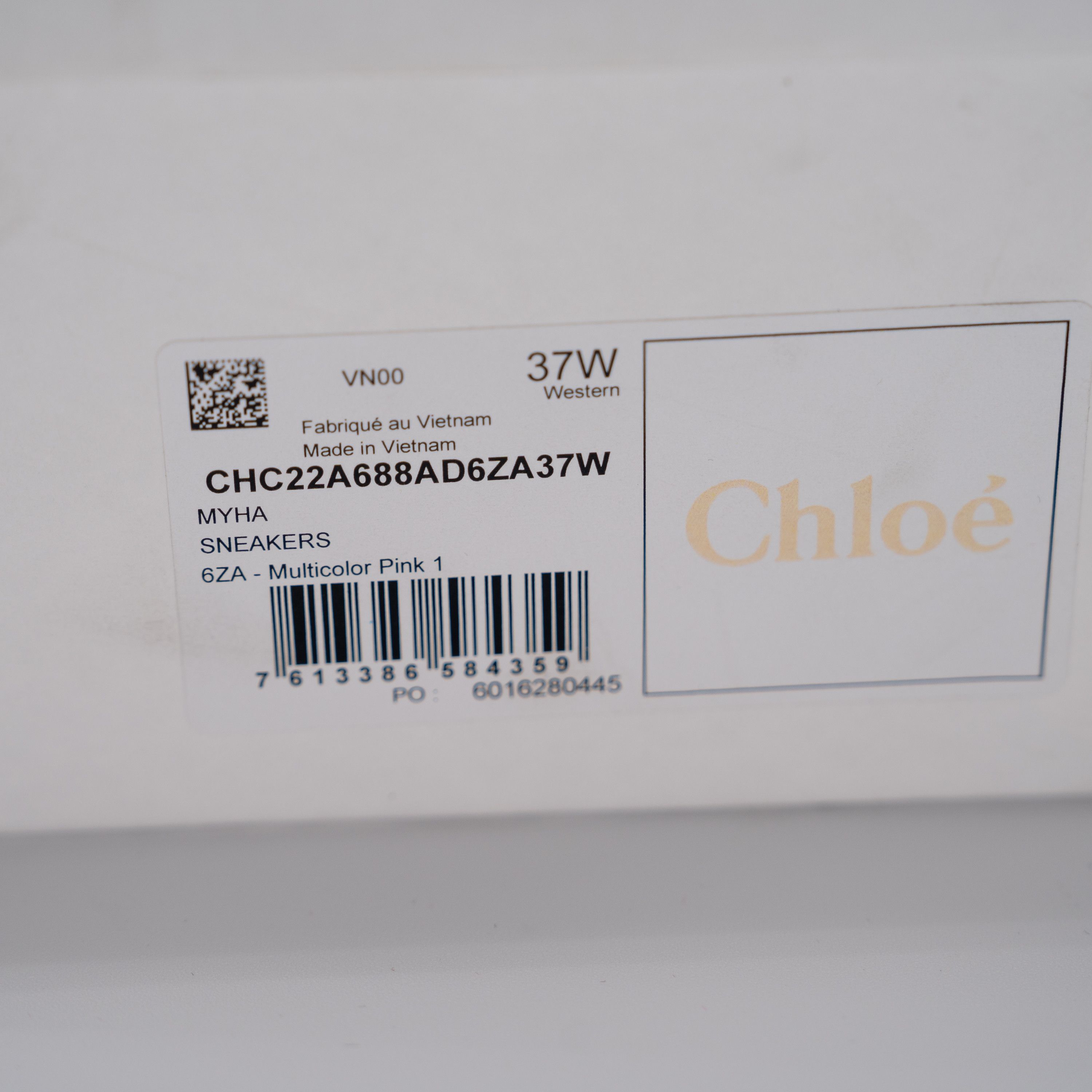 Chloe size US7 EU 37 - Chloe Myha Crocheted Knit Sneakers Burgundy Size US 7 / IT 37 - 10 Thumbnail