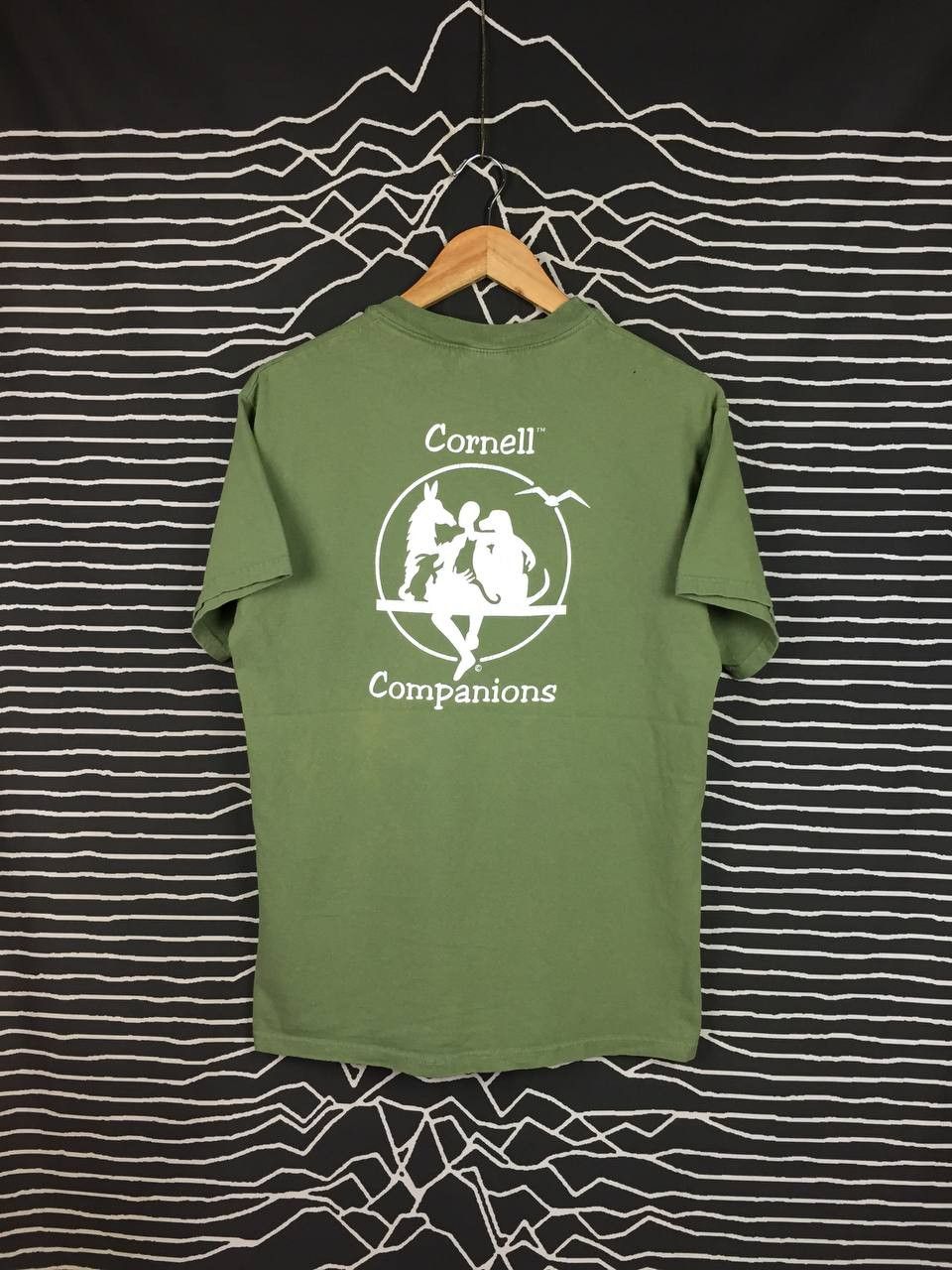 Hanes × Vintage Vtg Cornell University College Of Veterinary Medicine Tee Size US M / EU 48-50 / 2 - 2 Thumbnail